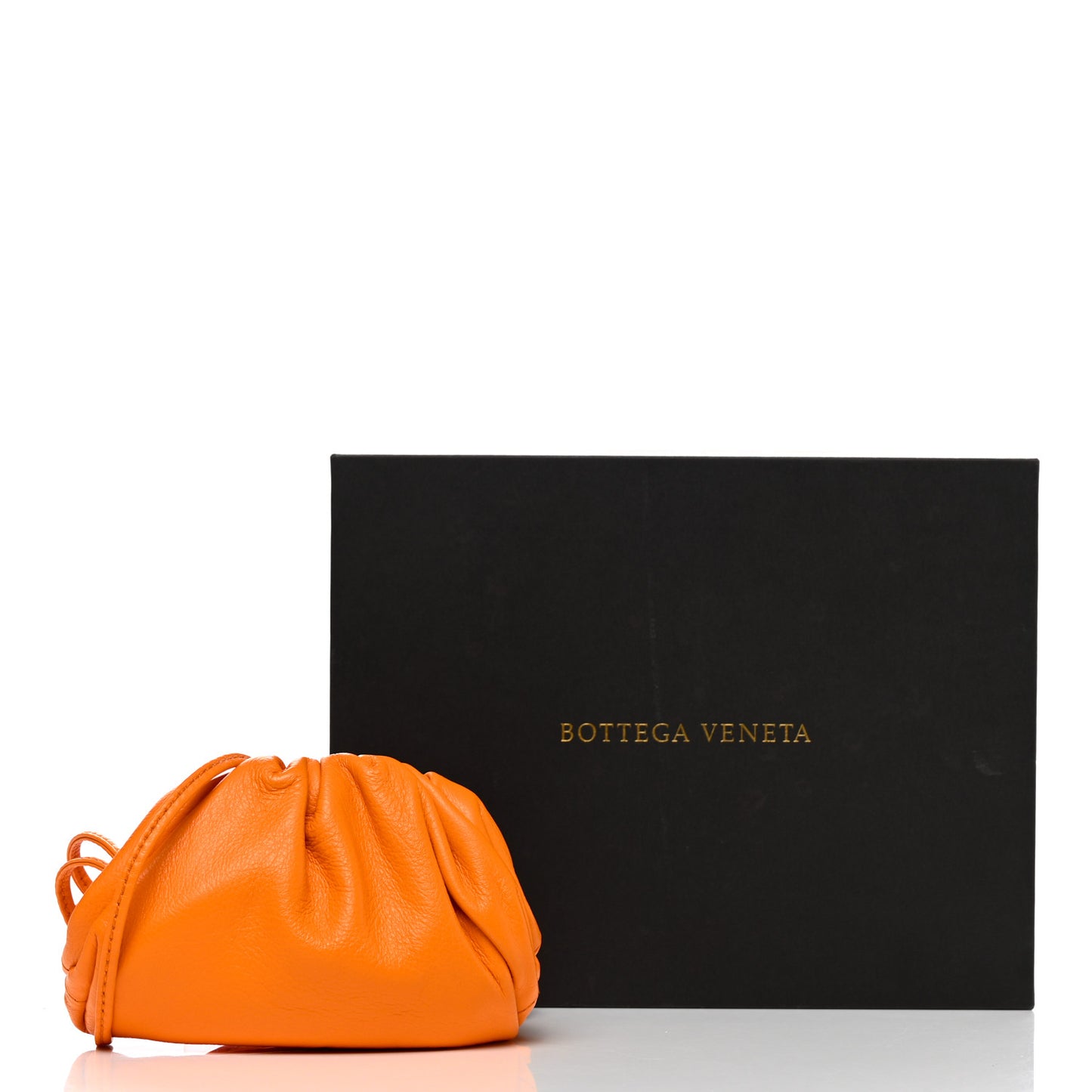 Butter Calfskin Coin Purse Orange