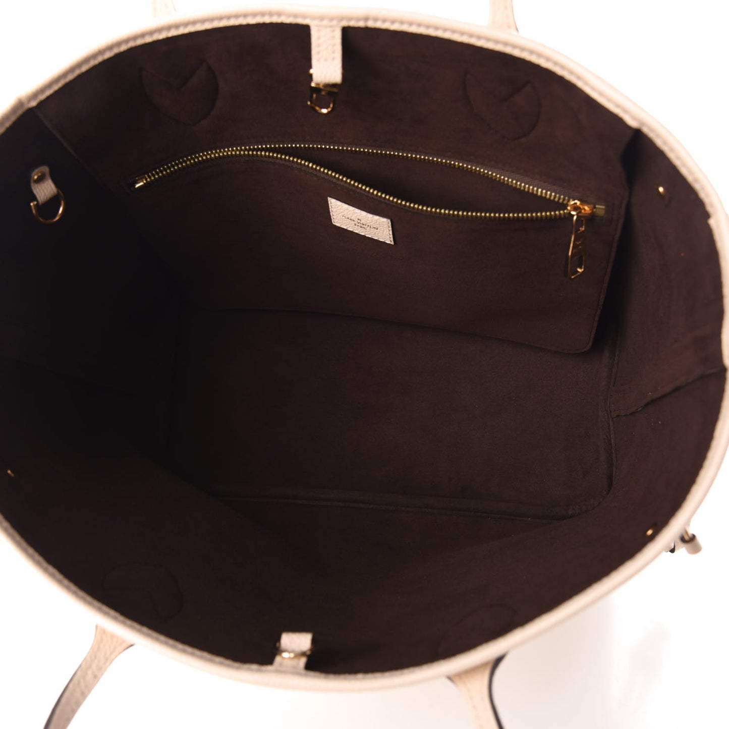 Empreinte Monogram Giant Neverfull MM Cream