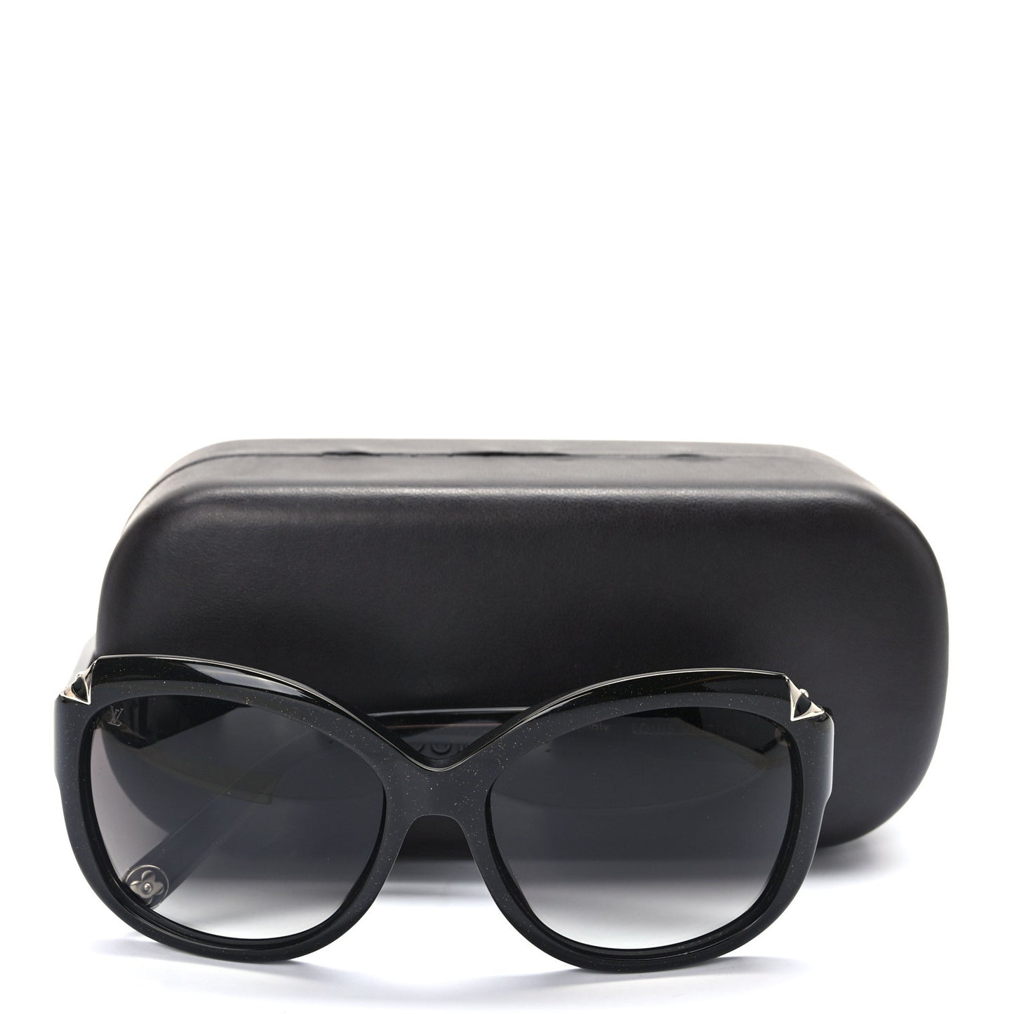 Acetate Hortensia Sunglasses Z0485W Black Glitter