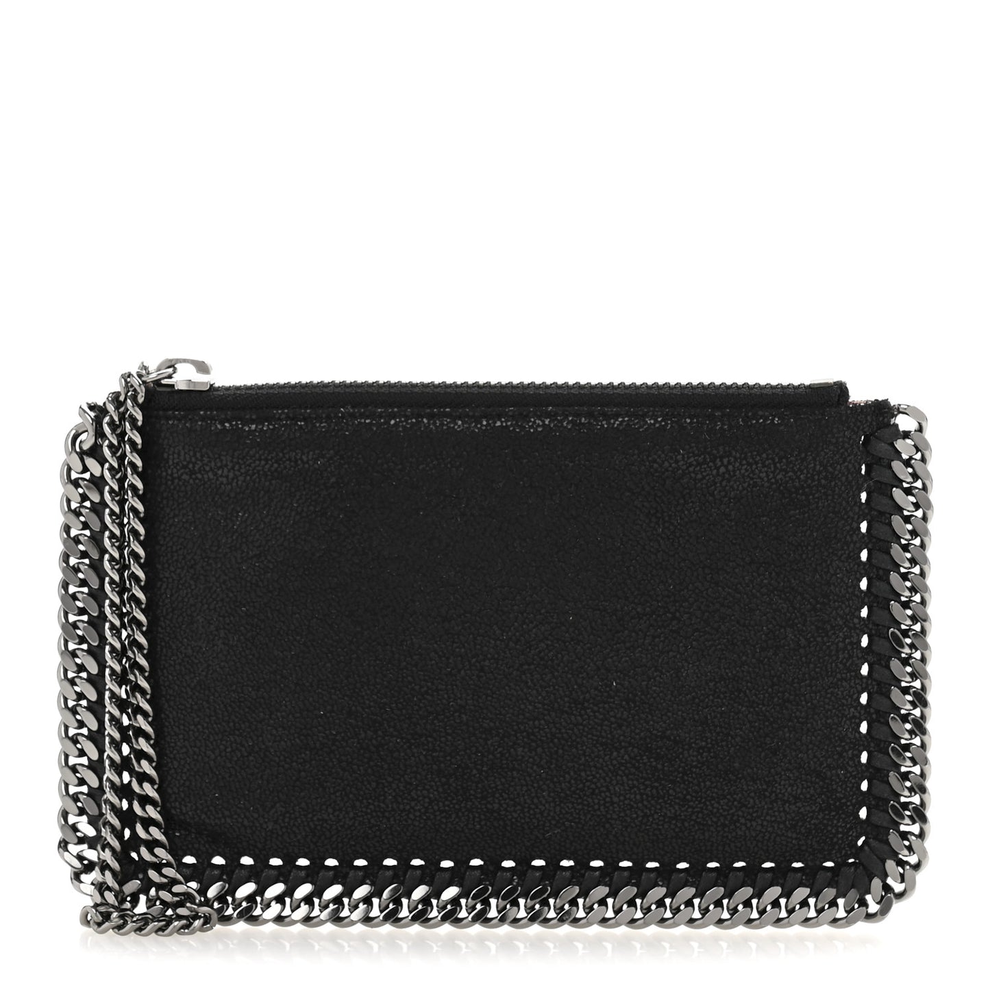 Shaggy Deer Falabella Zip Pouch Black