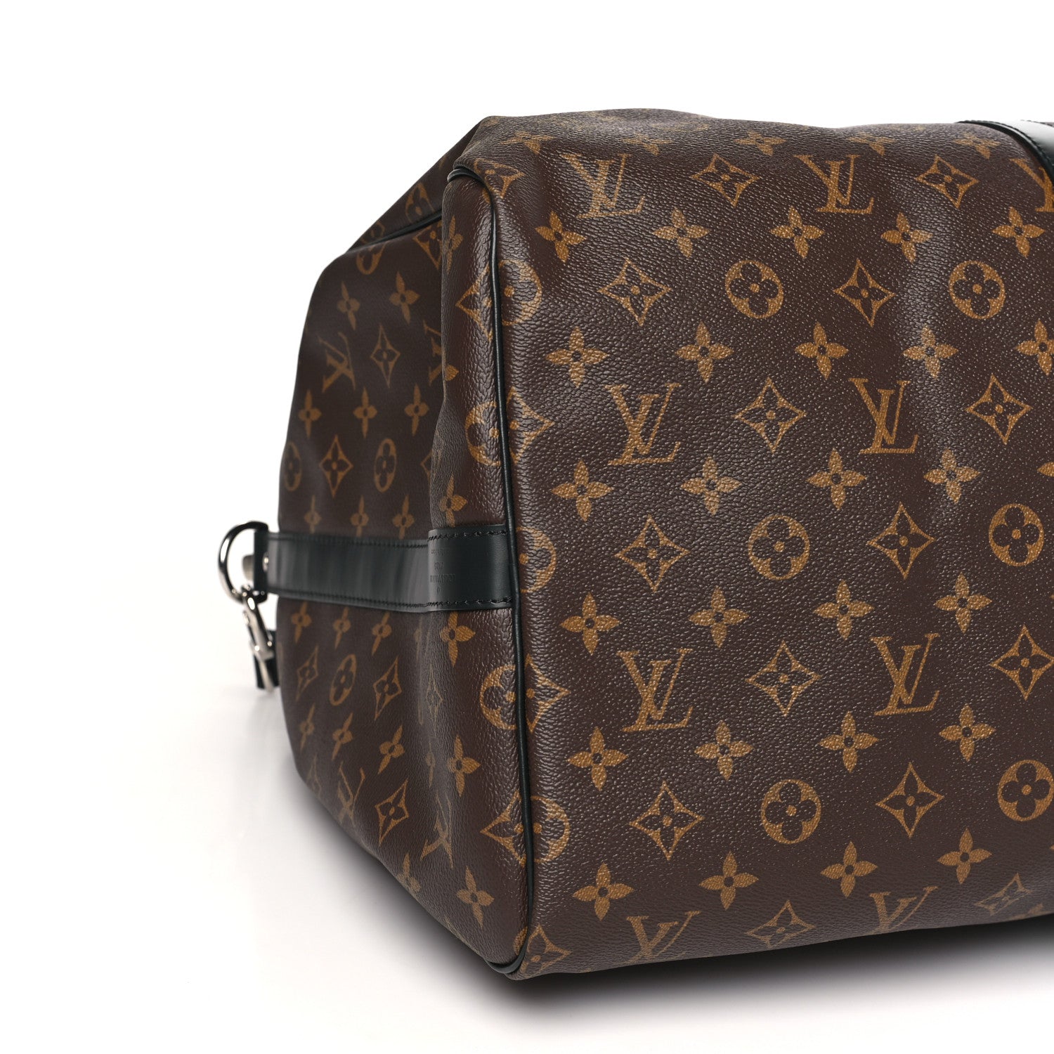 Louis Vuitton LOUIS VUITTON Monogram Macassar Keepall Bandouliere 55 6 of 7