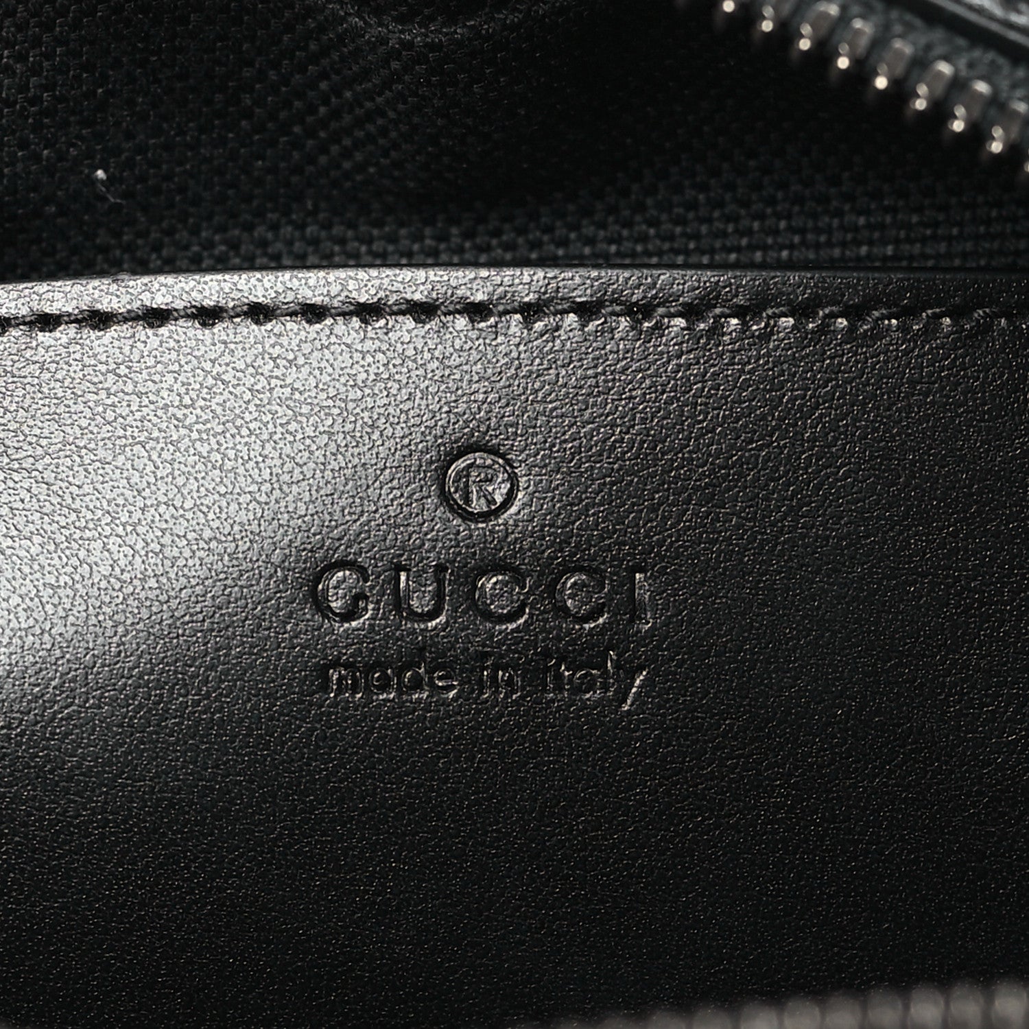 Gucci Calfskin Matelasse Monochrome Small GG Marmont Chain Shoulder Bag Black 6 of 10