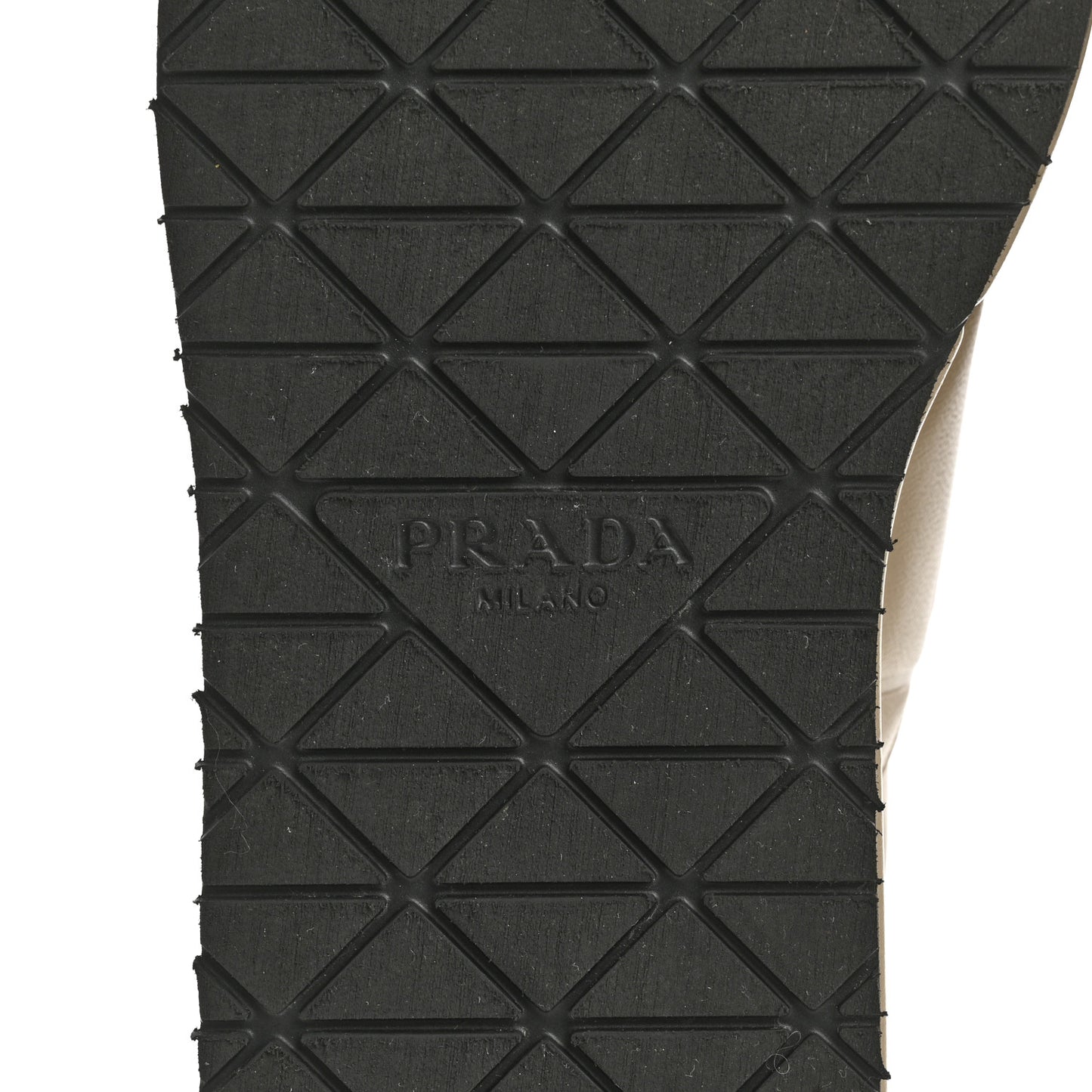 Nappa Quilted Padded Platform Slingback Sandals 37.5 Deserto