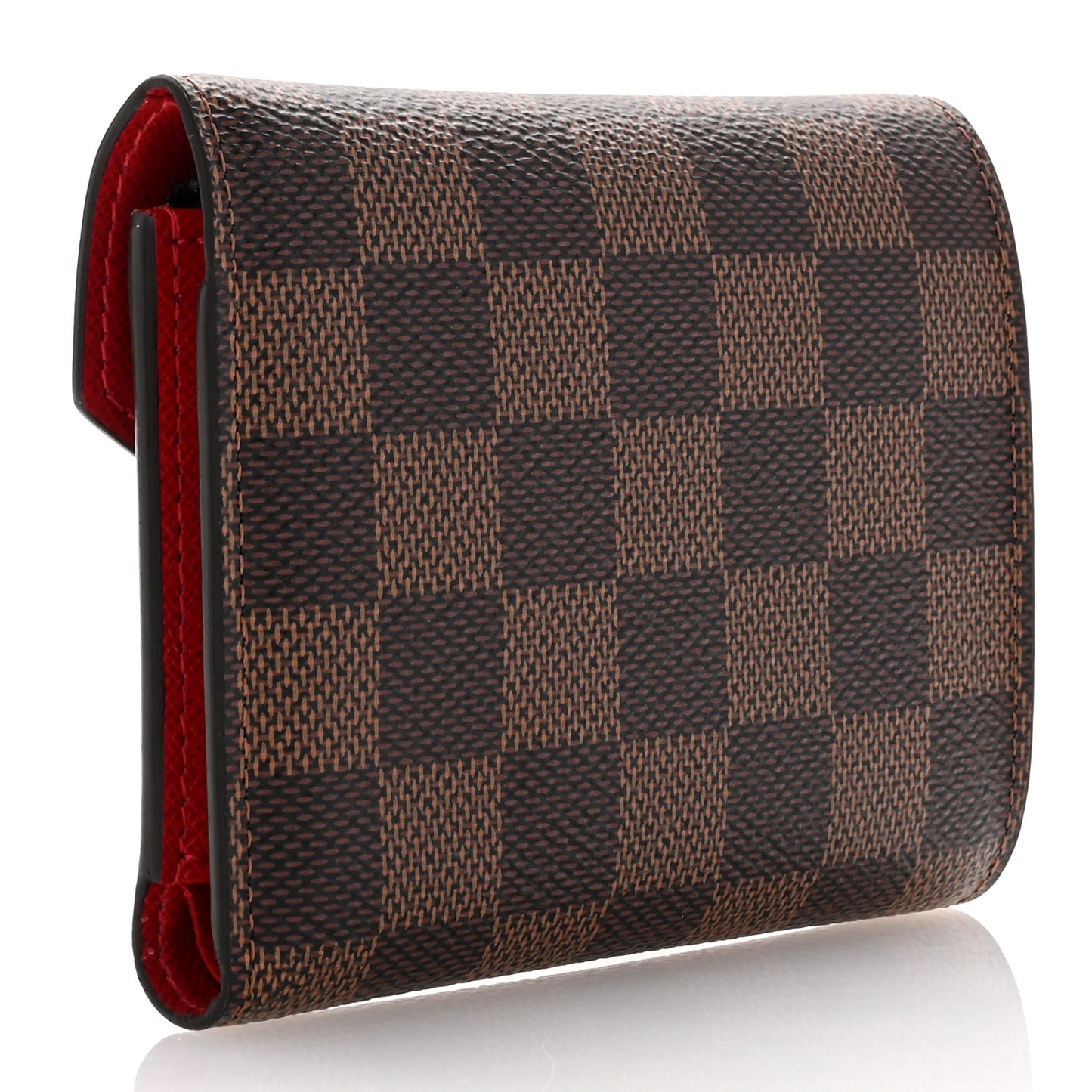Damier Ebene Victorine Wallet Cherry