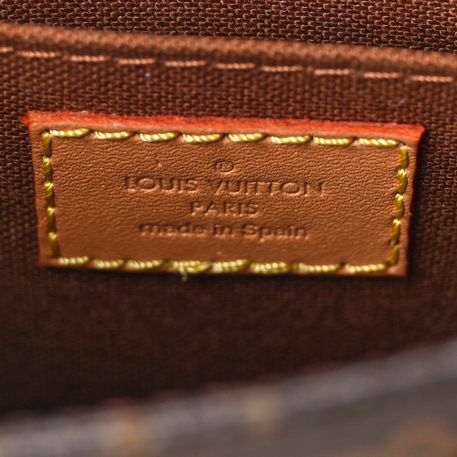 Louis Vuitton Monogram Petit Sac Plat 6 of 8