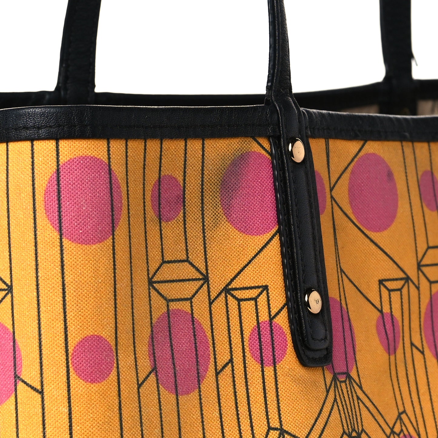 Visetos Medium Liz Reversible Shopper Tote Beige