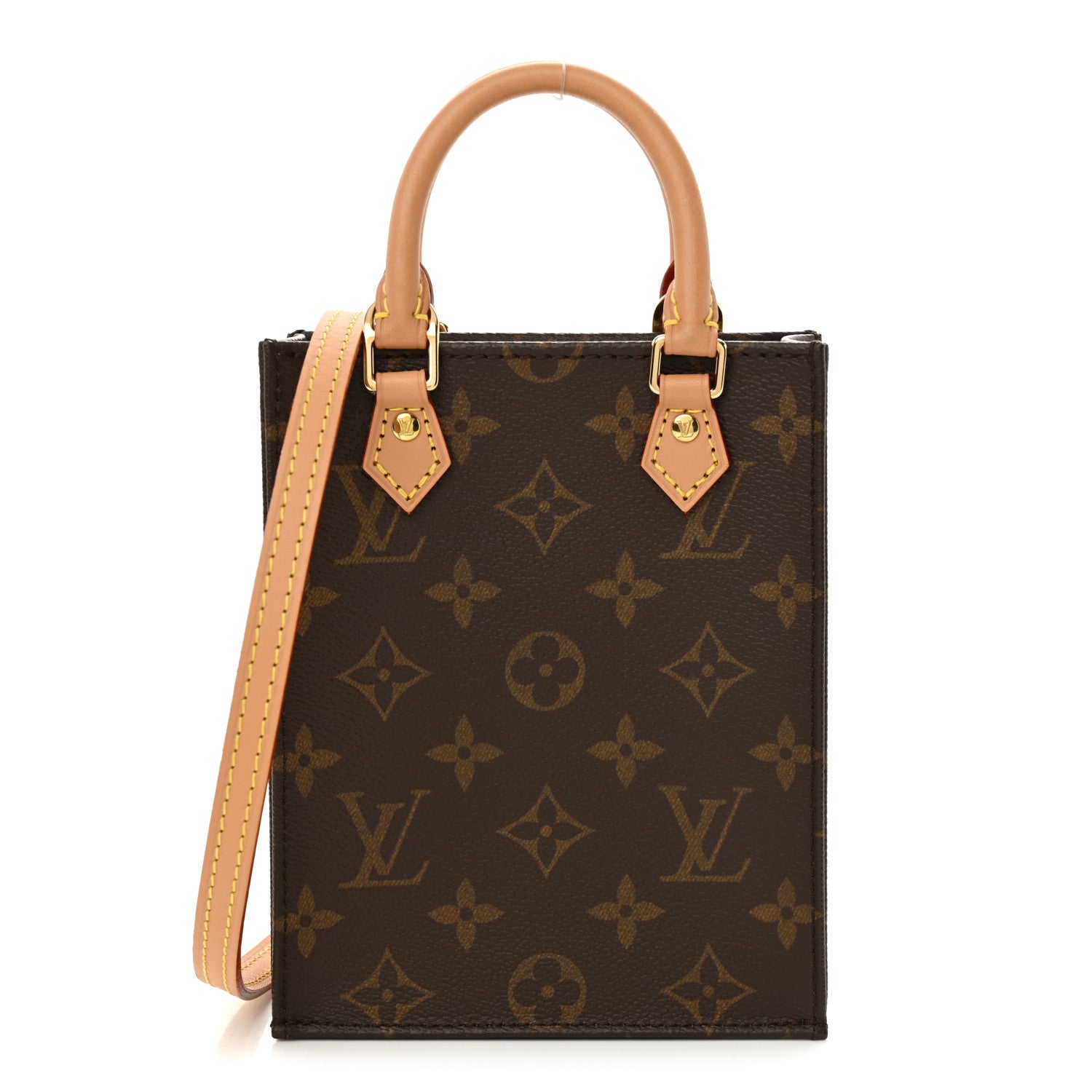 Louis Vuitton Monogram Petit Sac Plat 1 of 9
