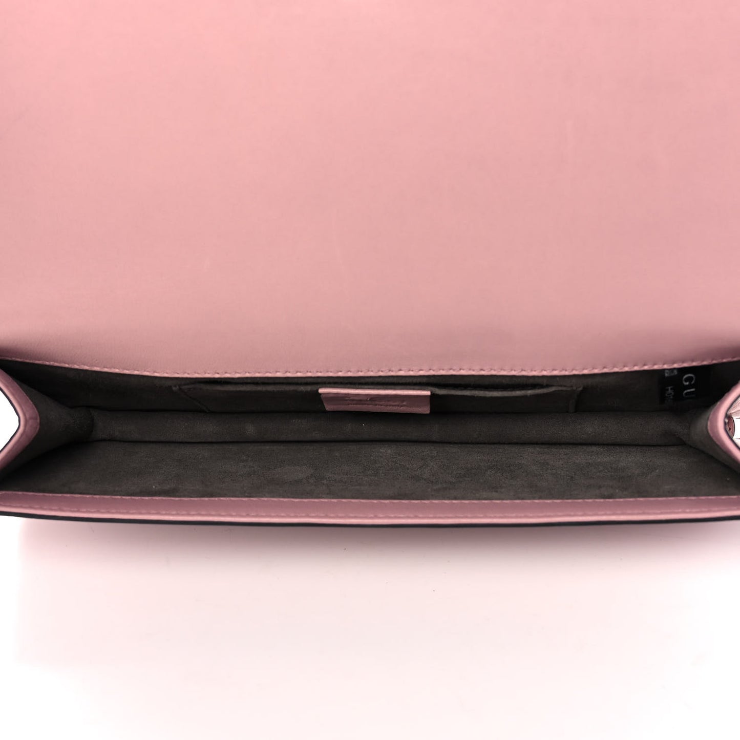 Nappa Crystal Triangles Clutch Rose Baby Candy Rame