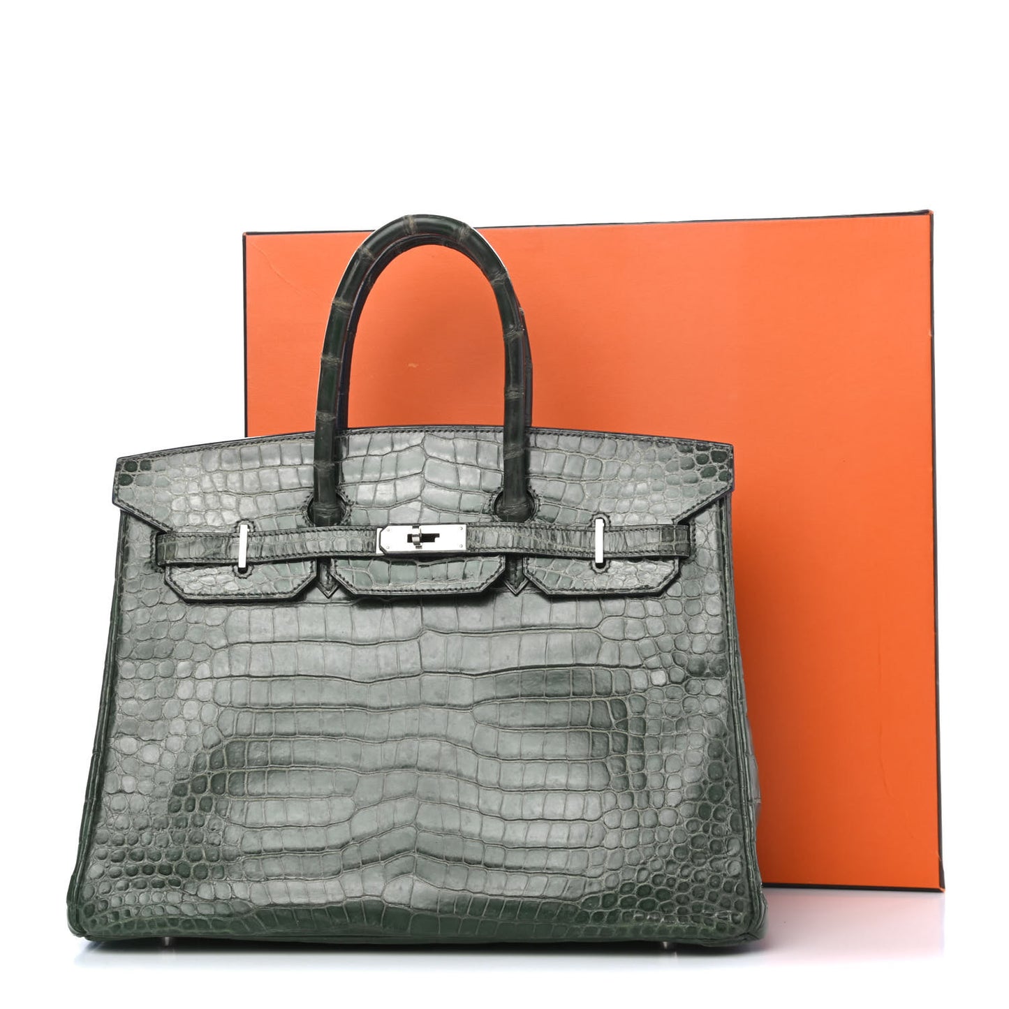 Matte Porosus Crocodile Birkin 35