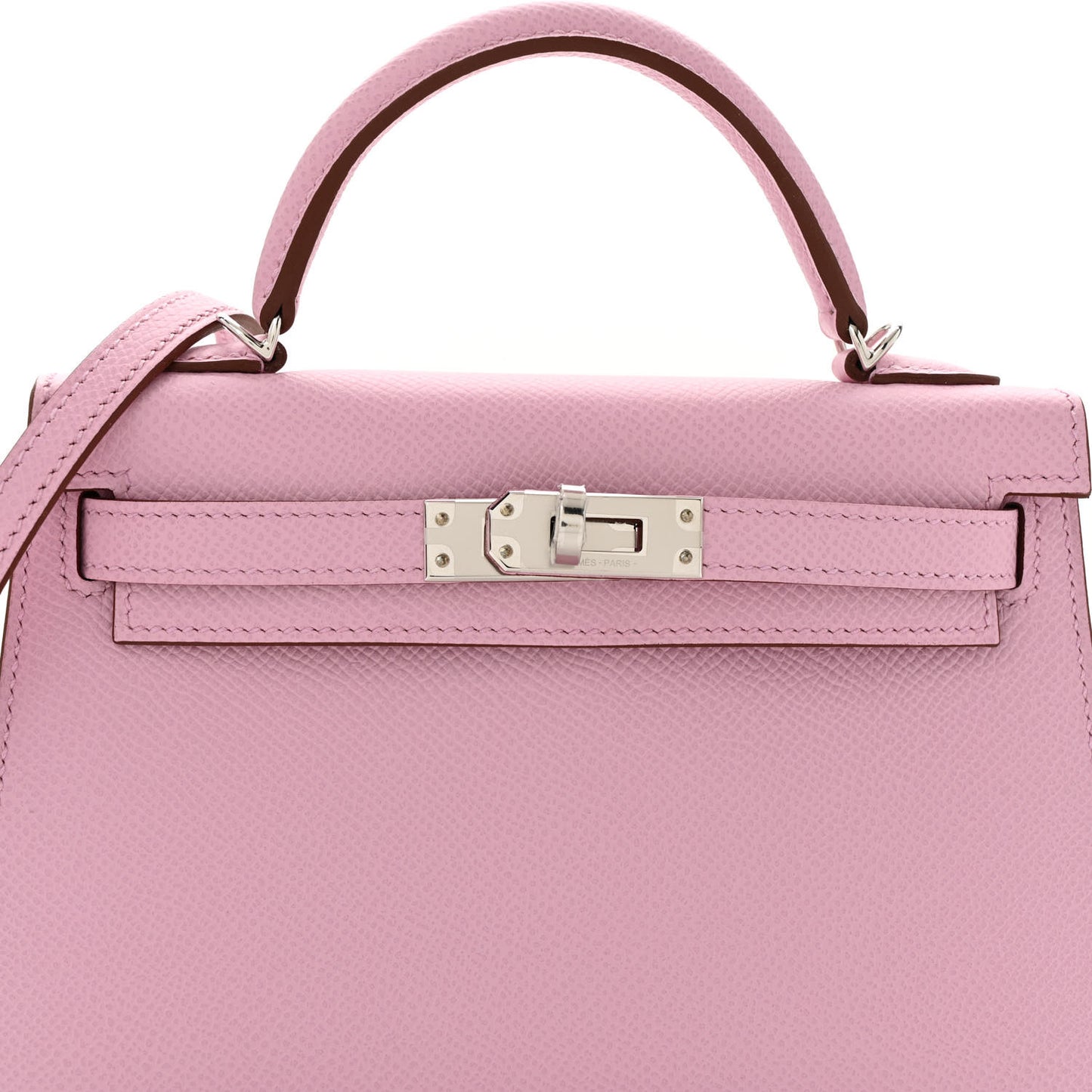 Epsom Mini Kelly Sellier 20 Mauve Sylvestre