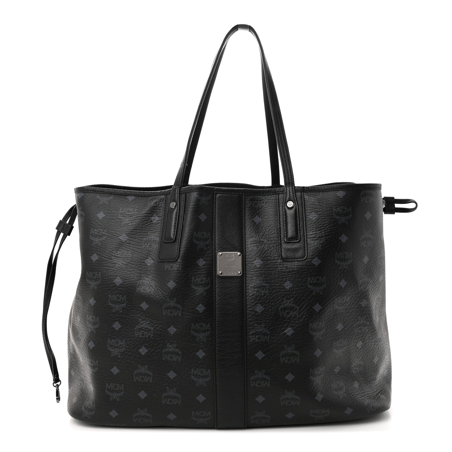 Visetos Large Liz Reversible Shopper Tote Black
