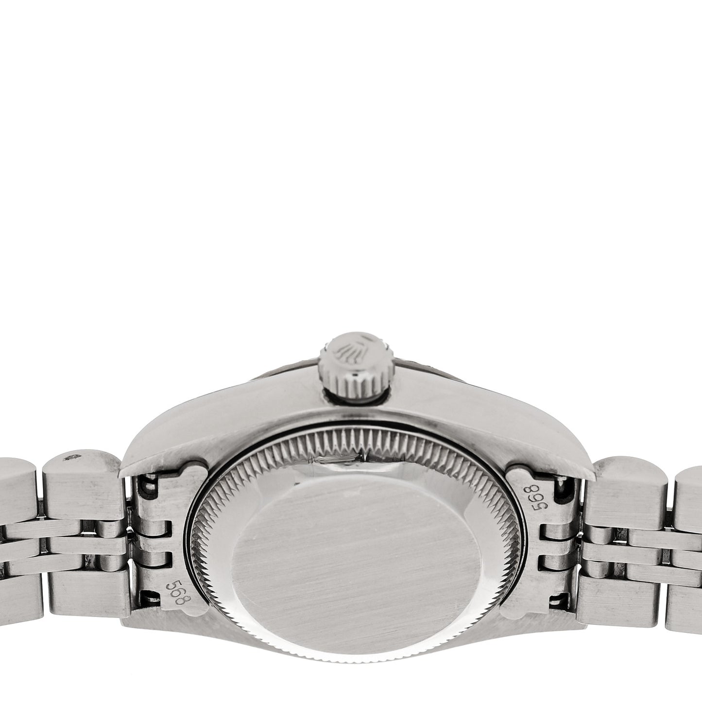 Stainless Steel 18K White Gold 26mm Oyster Perpetual Datejust Watch Silver 69174