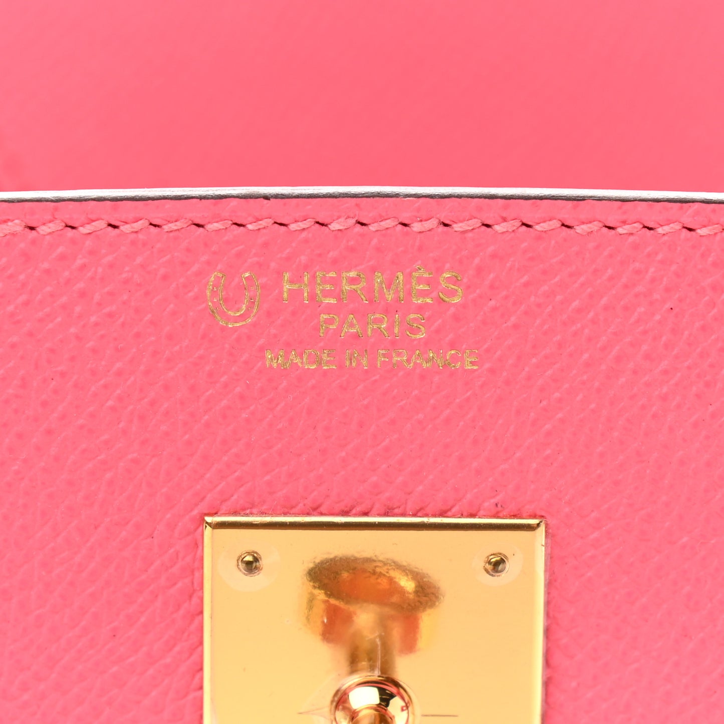 Epsom Horseshoe Birkin 30 Rose Azalee