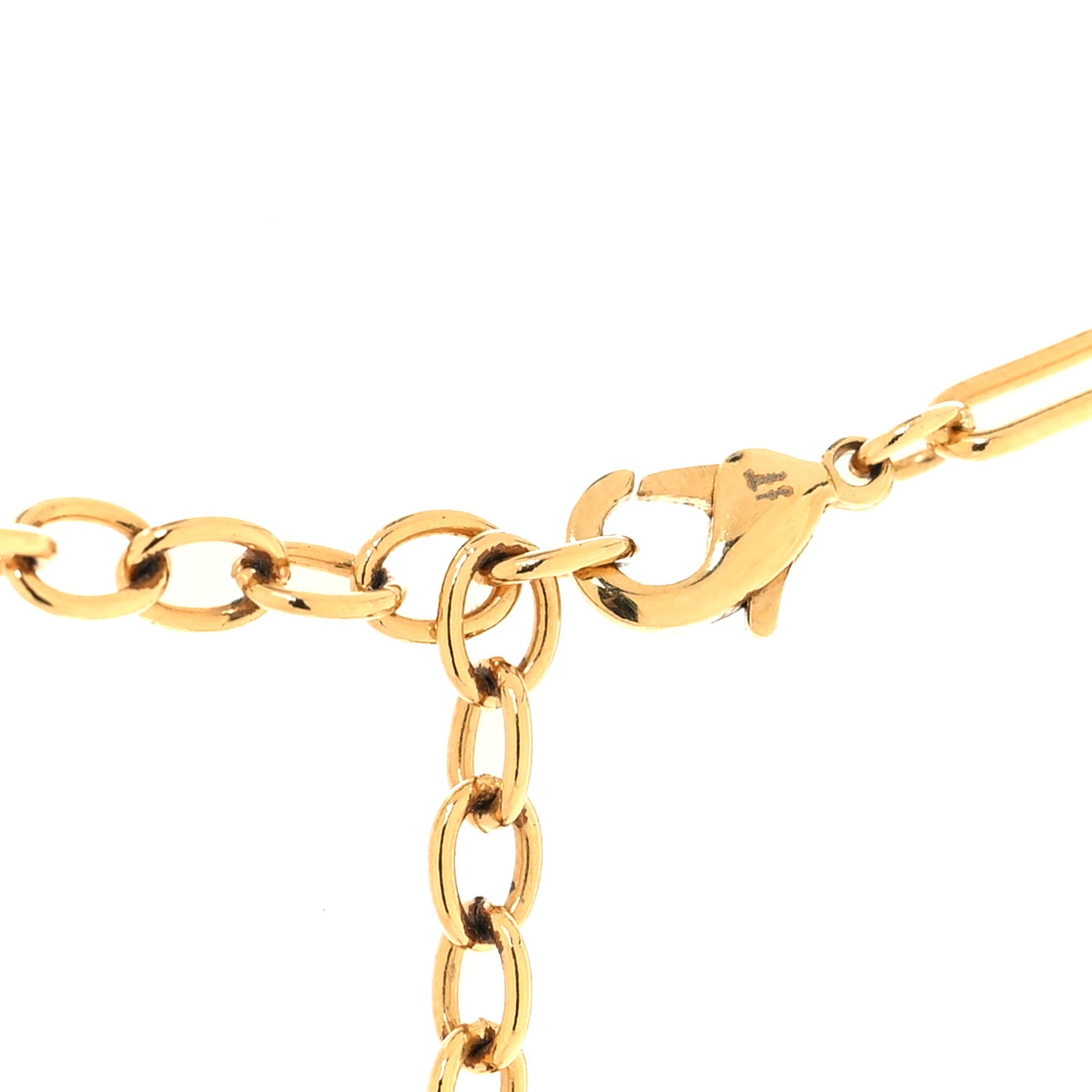 Metal Roman Holidays Necklace Gold