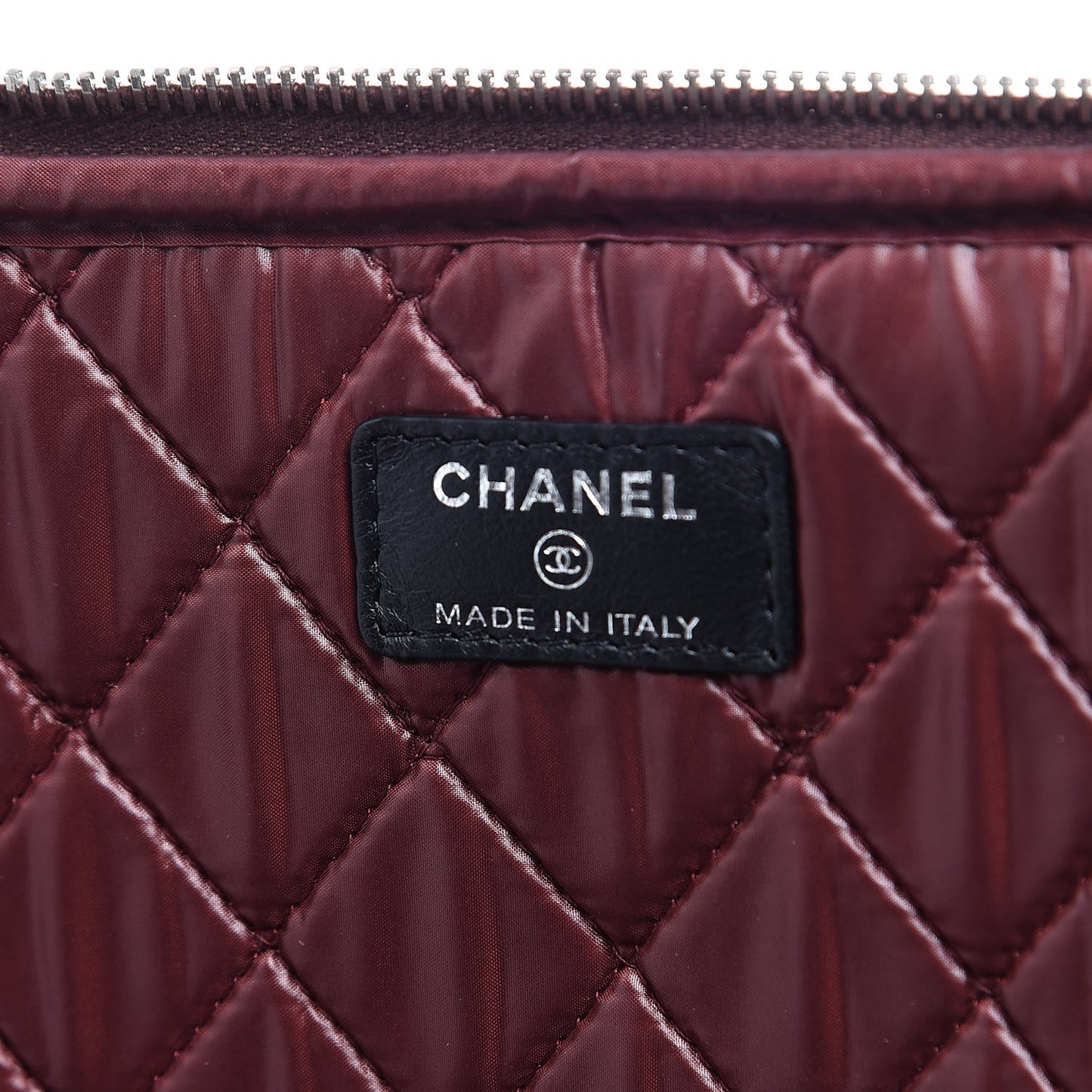 Nylon Quilted Laptop Case Black