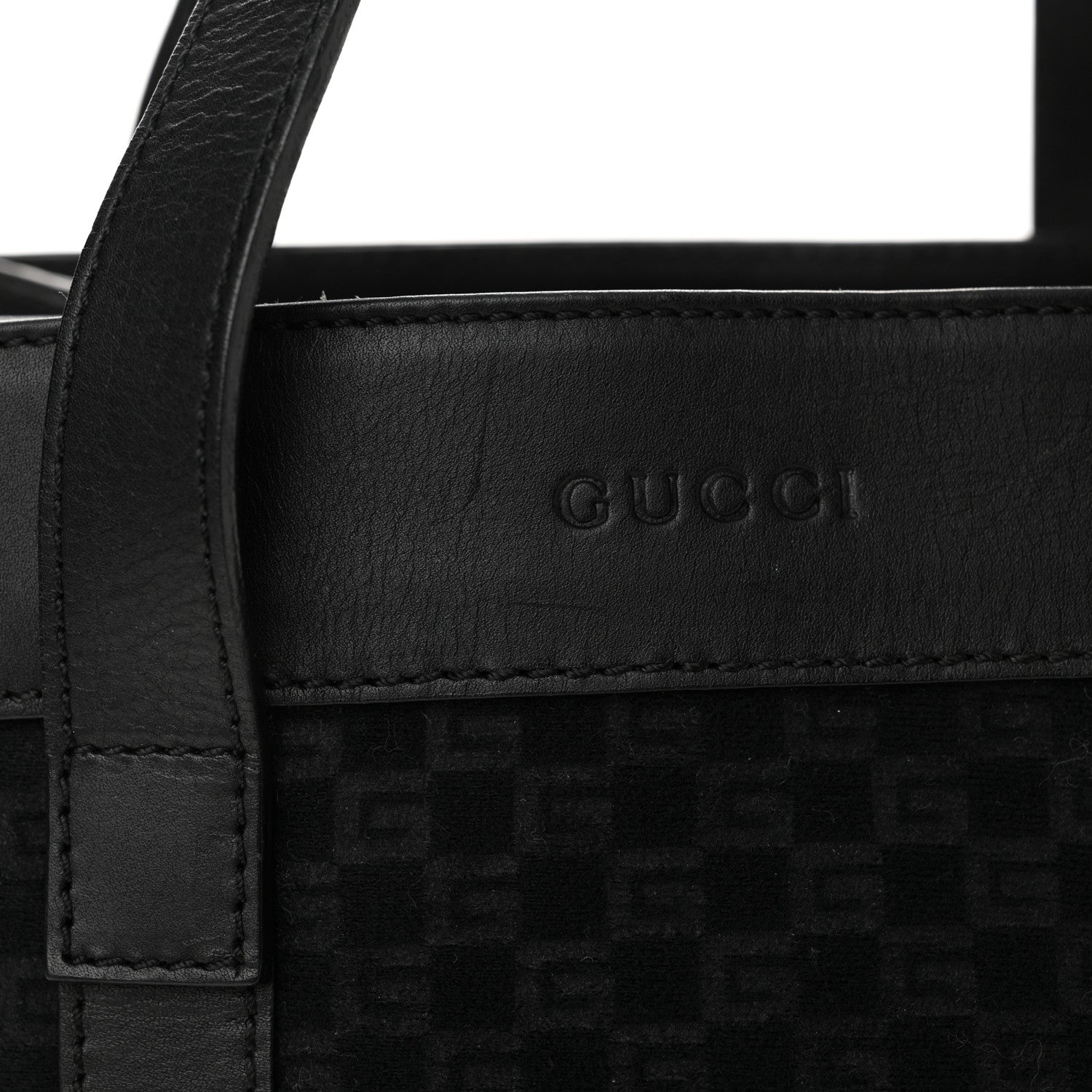 Gucci Square G Fabric Mini Tote Black 11 of 14