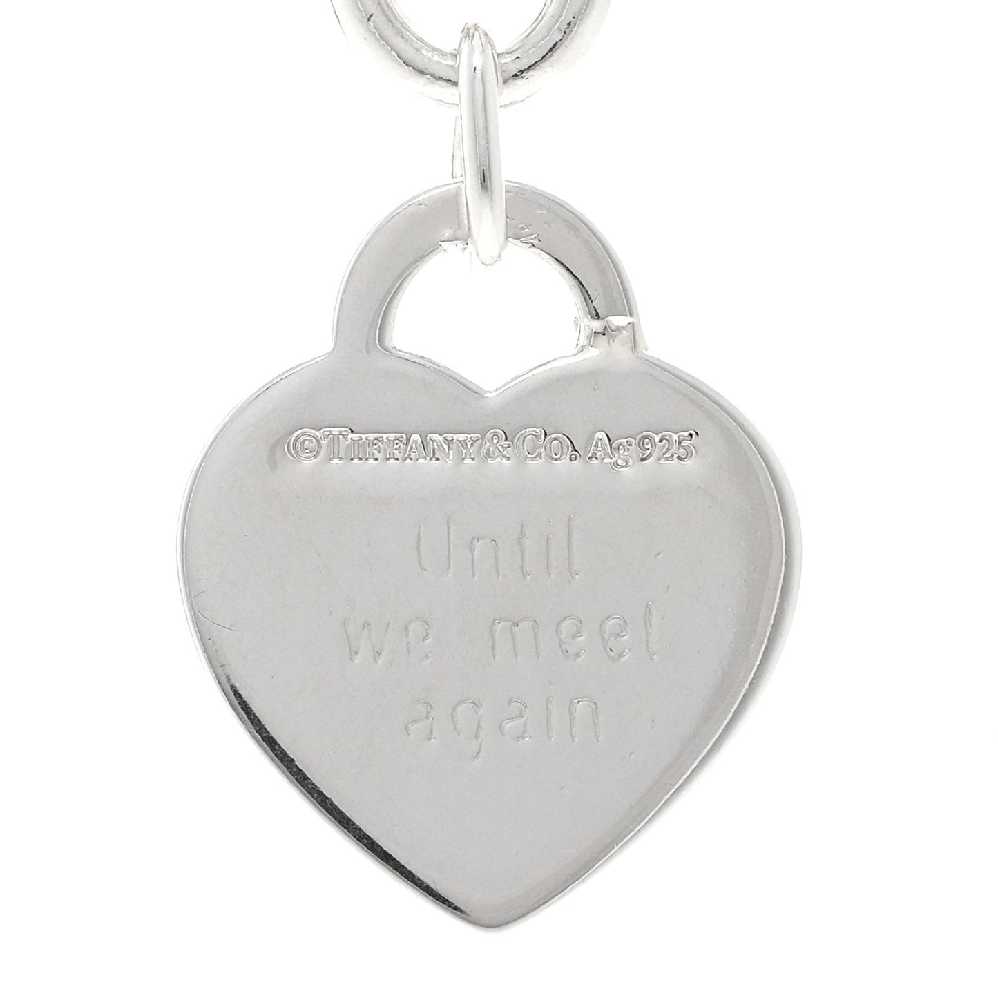 Sterling Silver Return to Tiffany Heart Tag Pendant Necklace