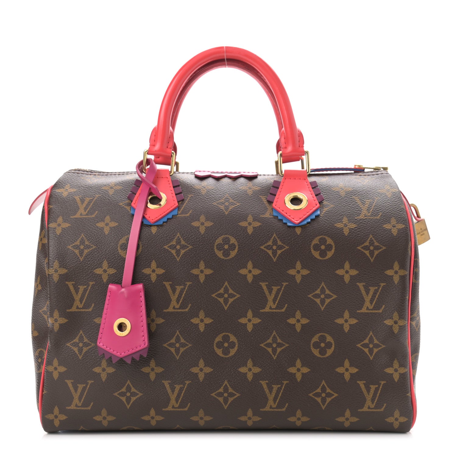 Louis Vuitton Monogram Totem Speedy 30 Flamingo 1 of 10