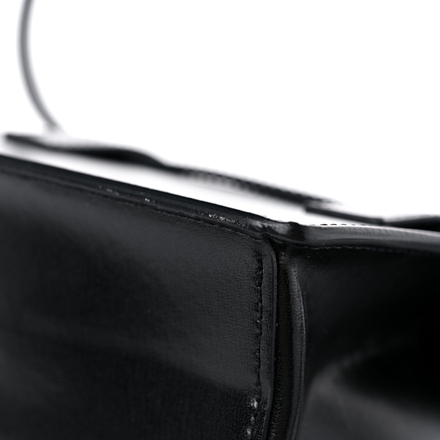 Calfskin Jitney 0.7 Belt Bag Crossbody Black