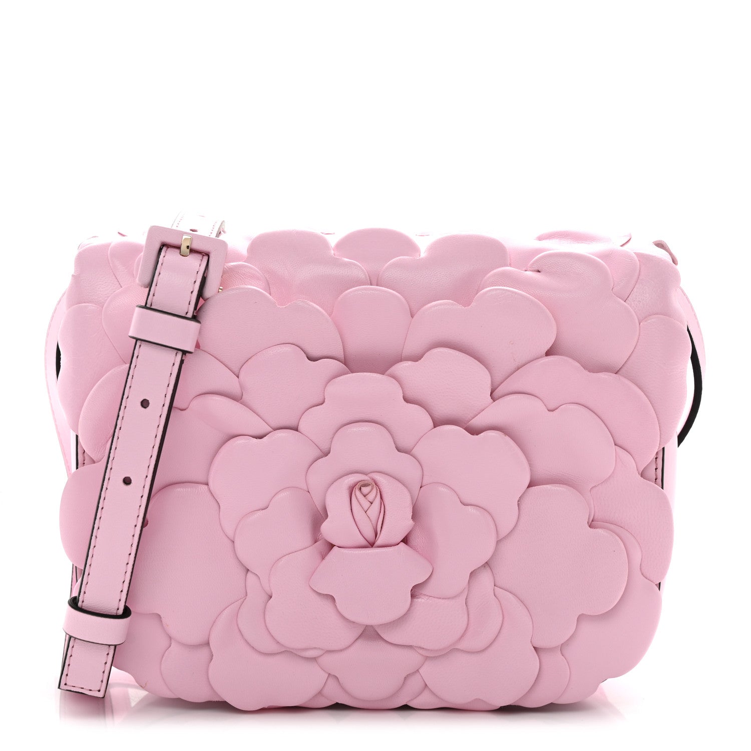 Valentino Garavani Nappa Atelier 03 Rose Edition Small Flap