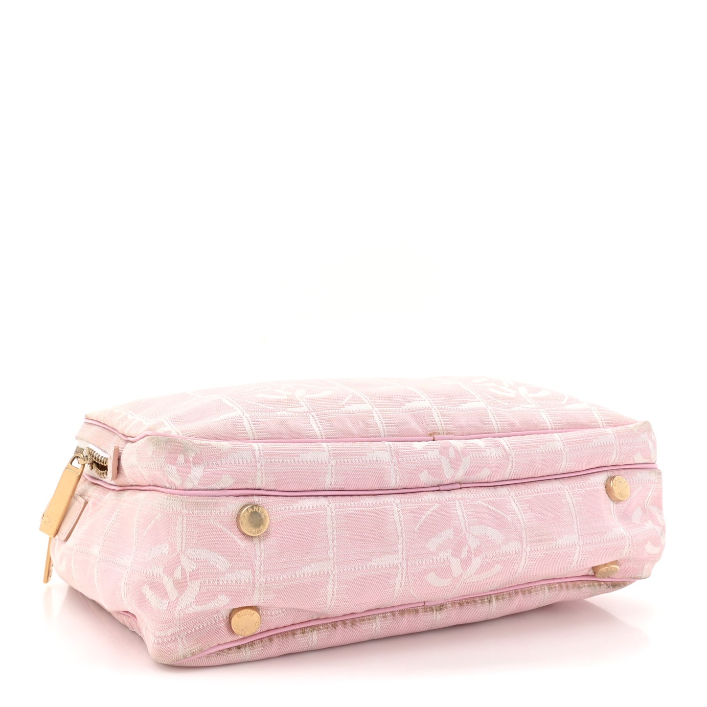 Nylon Small Travel Tote Pink