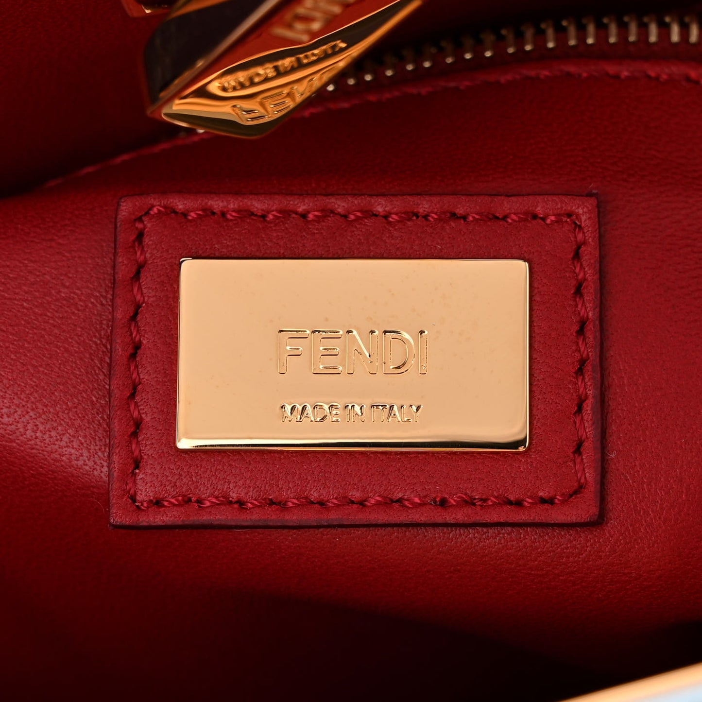 Nappa Colorblock Mini Peekaboo Iconic Satchel Polvere Purple Rain Ruby