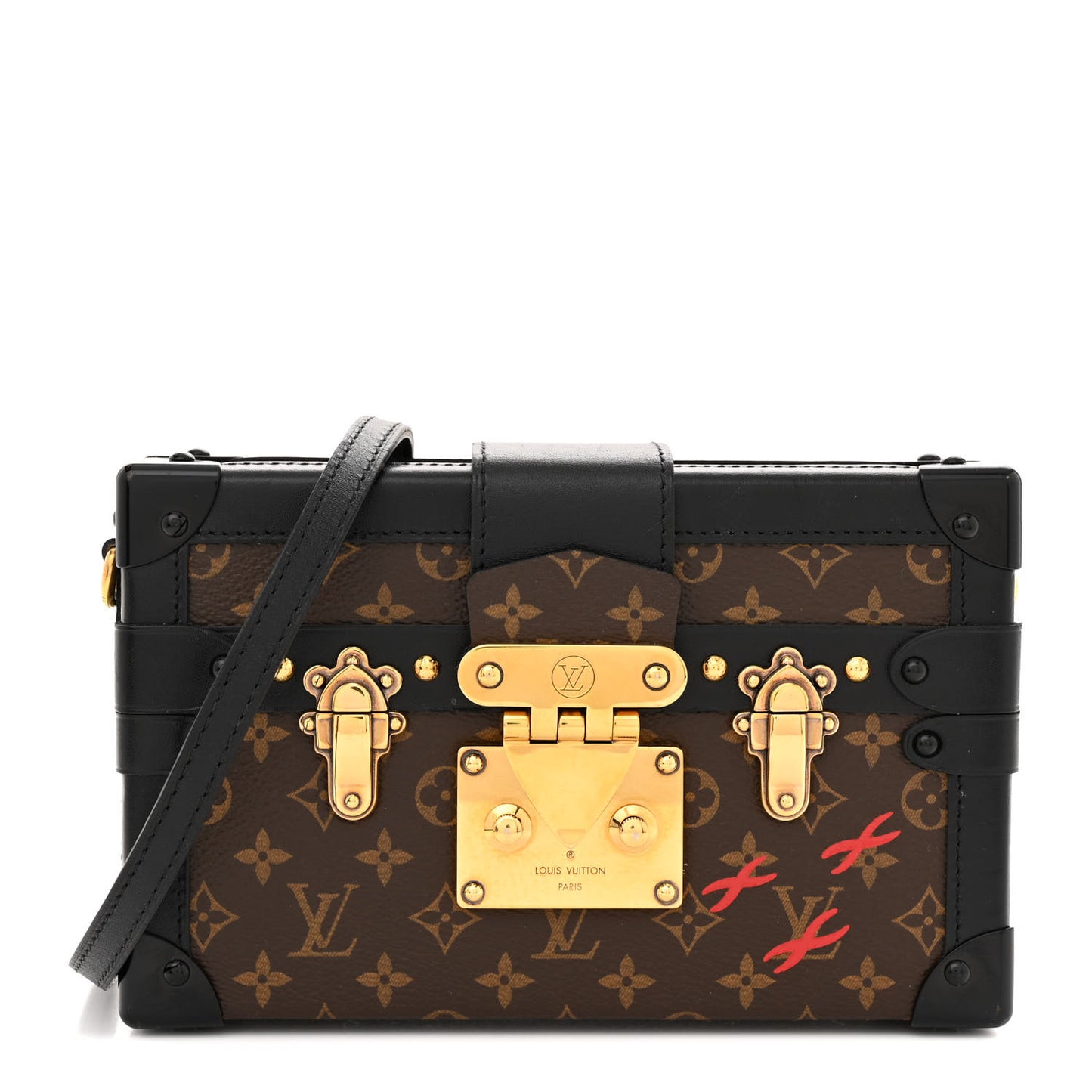 Monogram Petite Malle Black