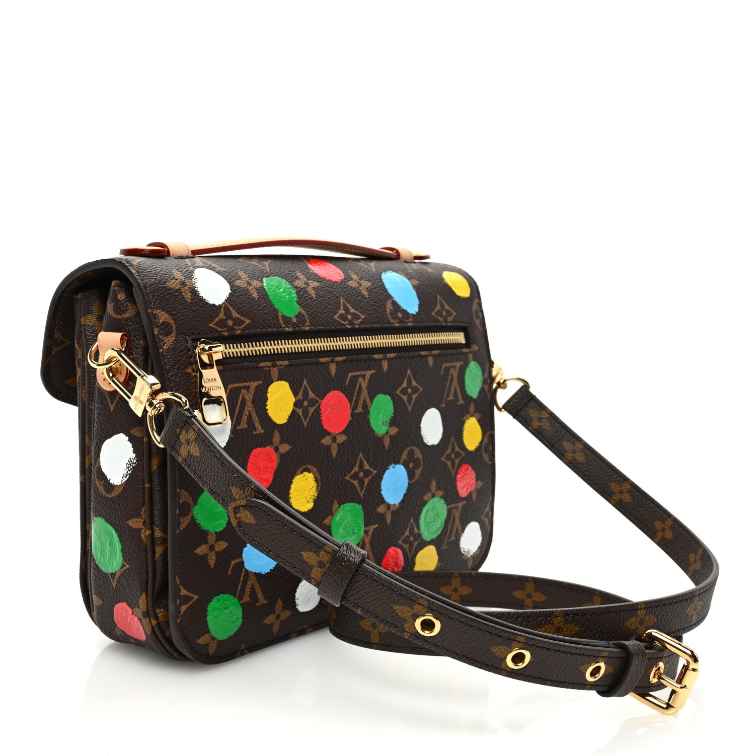 Louis Vuitton LV x YK Monogram Dots Pochette Métis 3 of 11