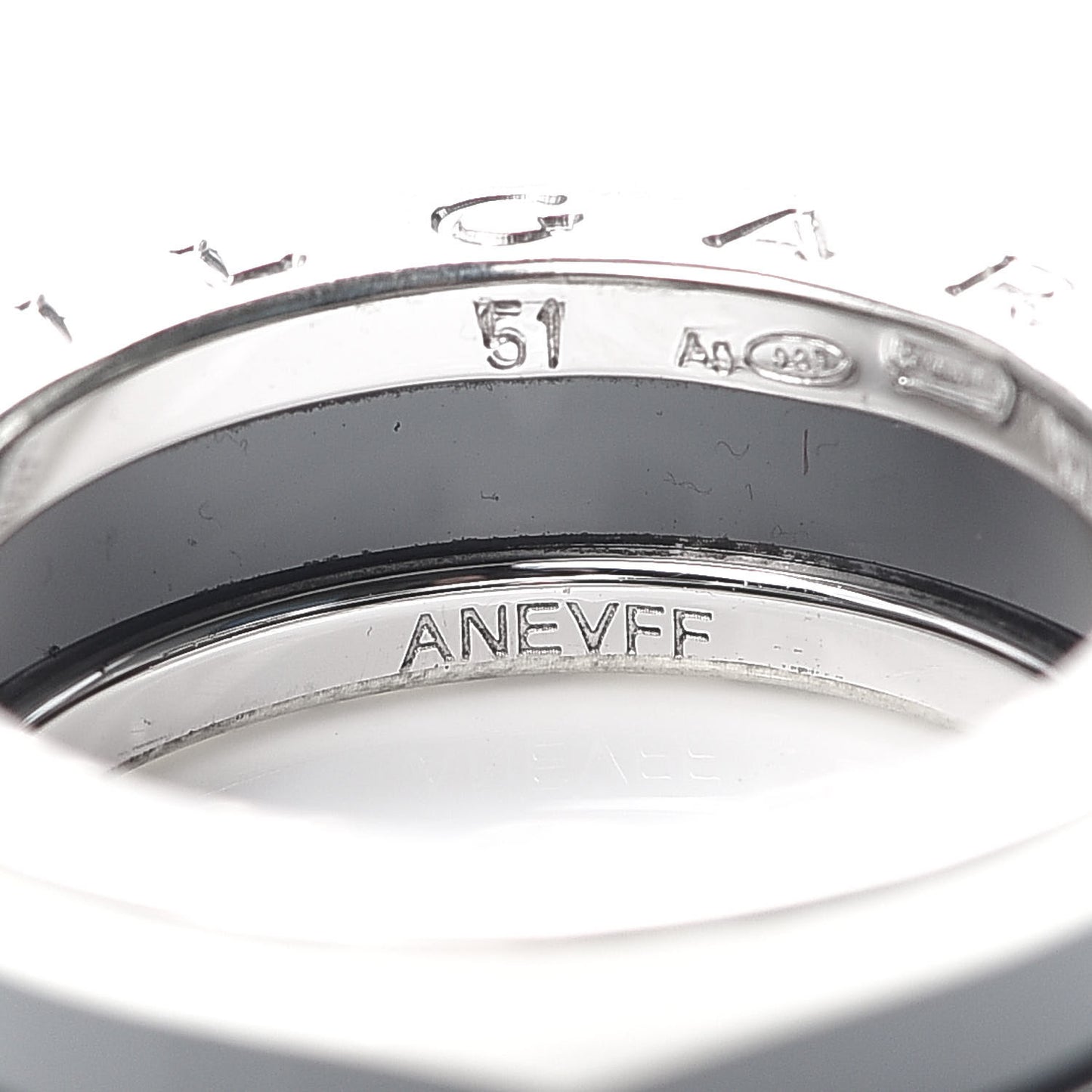 Sterling Silver Ceramic Save The Children One-Band Ring 51 5.75