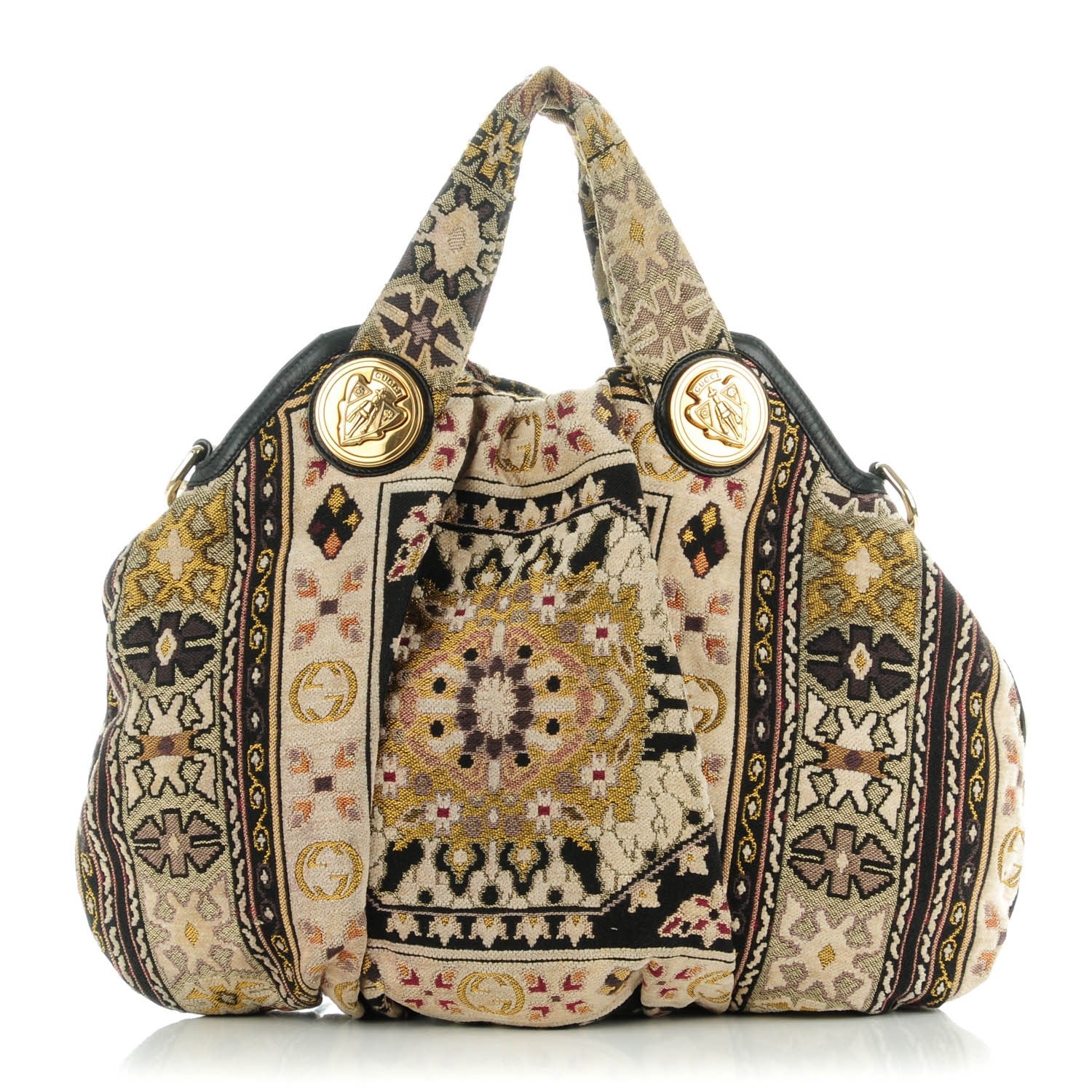 Gucci Tapestry Medium Hysteria Top Handle Bag 148683 – FASHIONPHILE