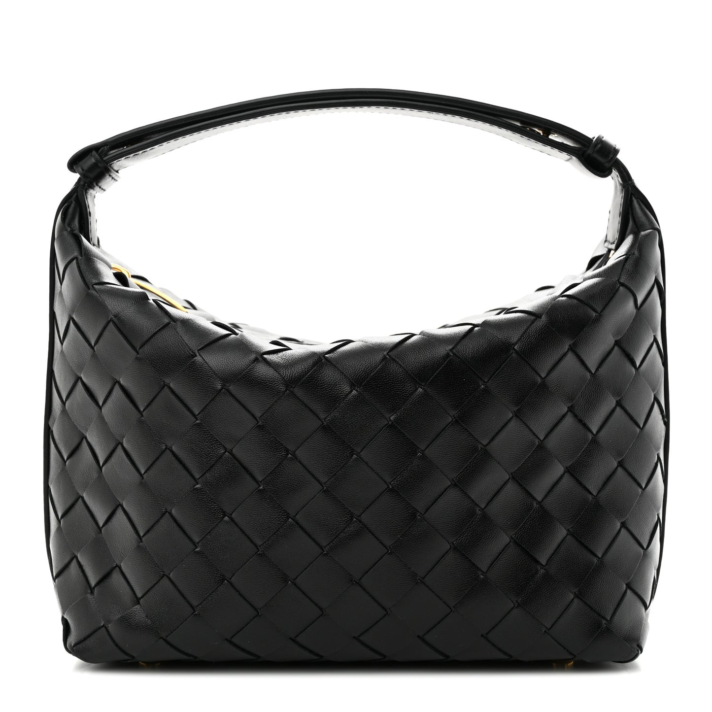 Calfskin Nappa Intrecciato Mini Wallace Black