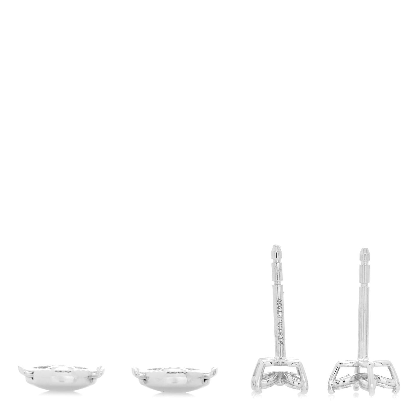 Platinum Diamond .19ct Mini Victoria Earrings