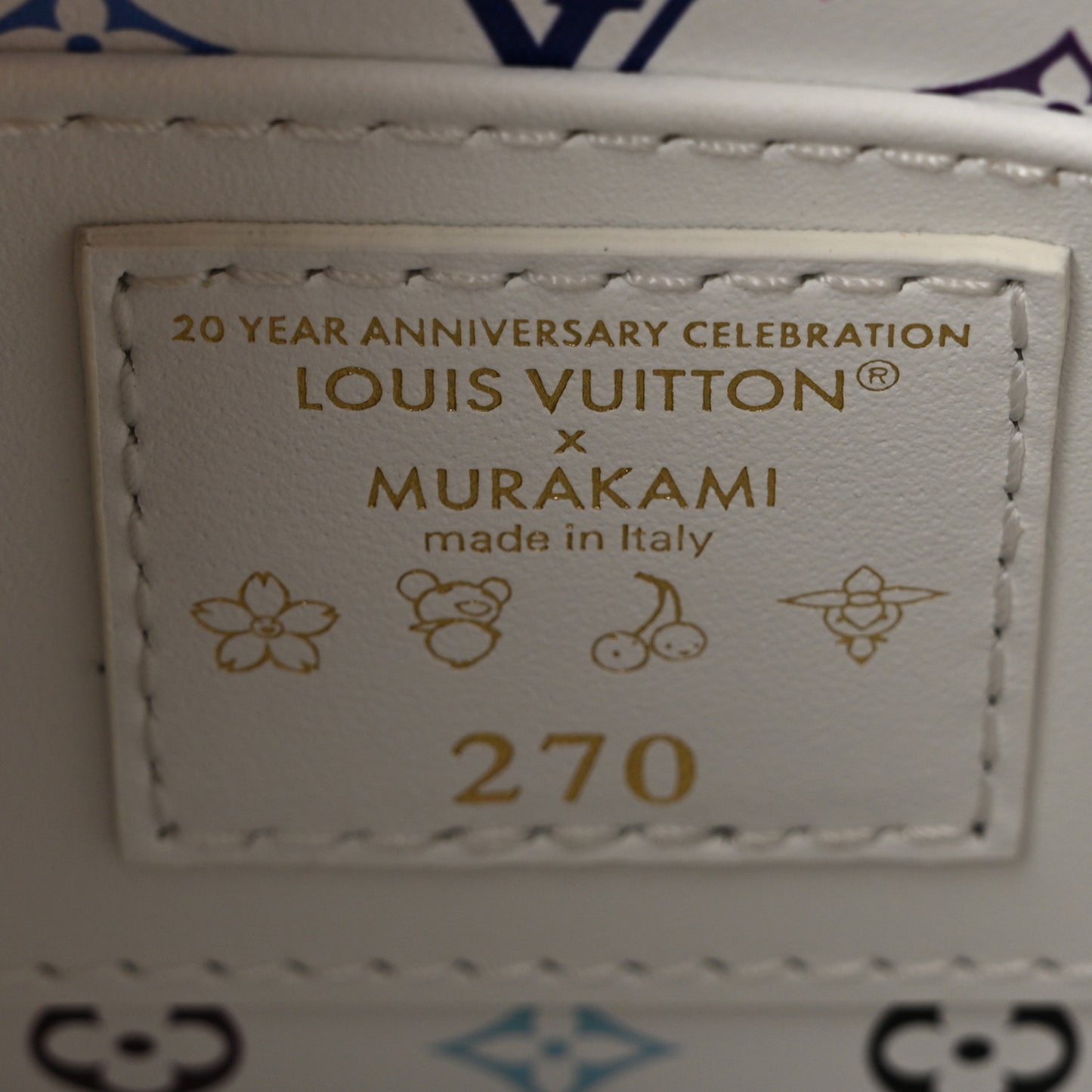 LV X TM Taurillon BB Capucines Blanc
