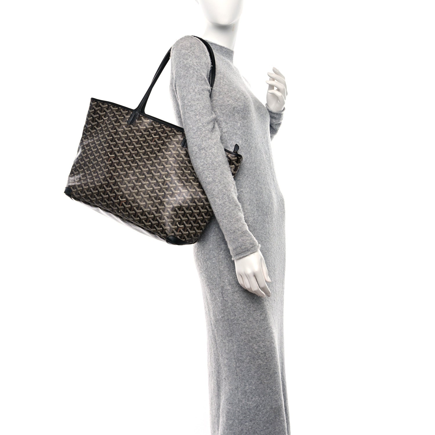 Goyard Goyardine Artois MM Black 2 of 8