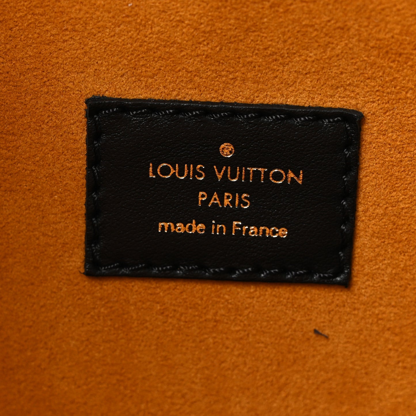 Calfskin Monogram Tufting On My Side Black