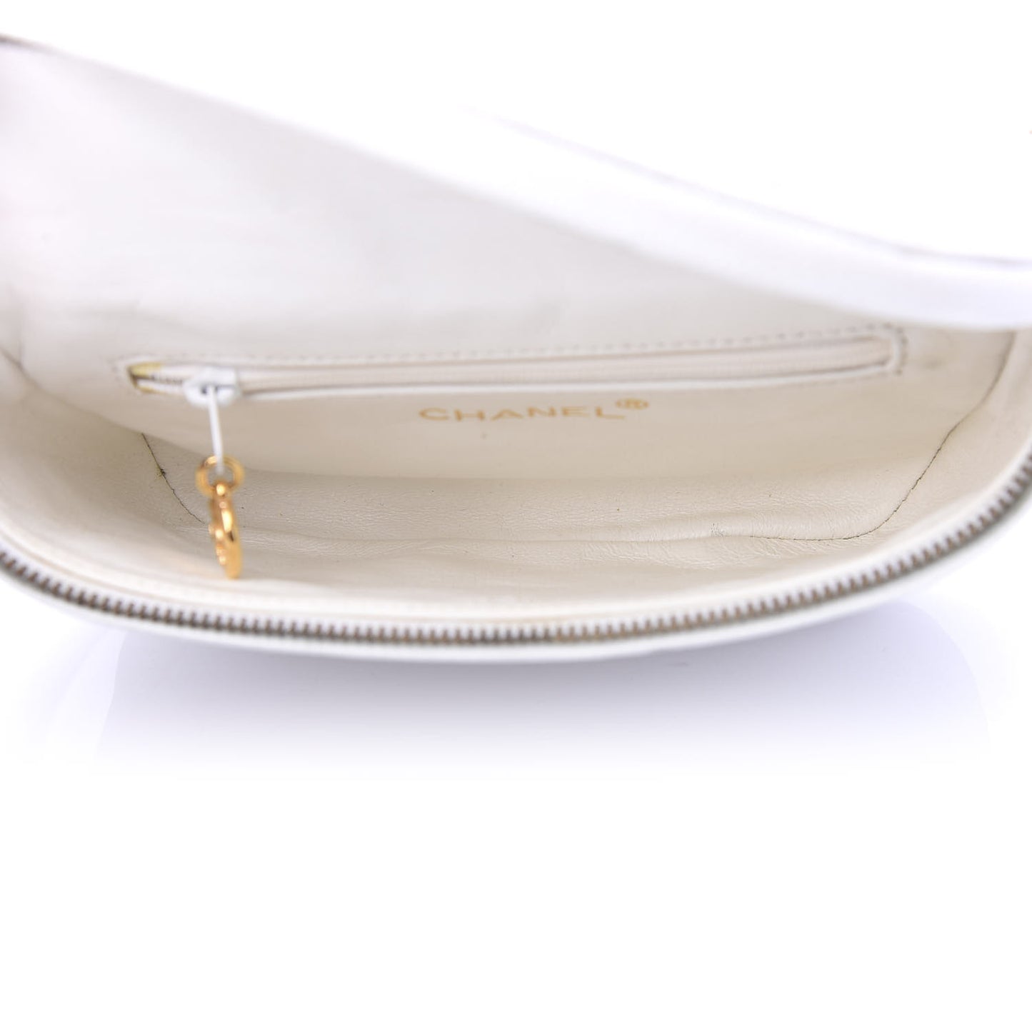 Caviar Quilted Belt Bag White 75 30