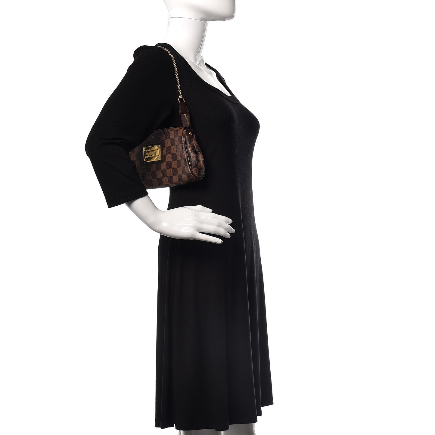 Damier Ebene Eva Clutch