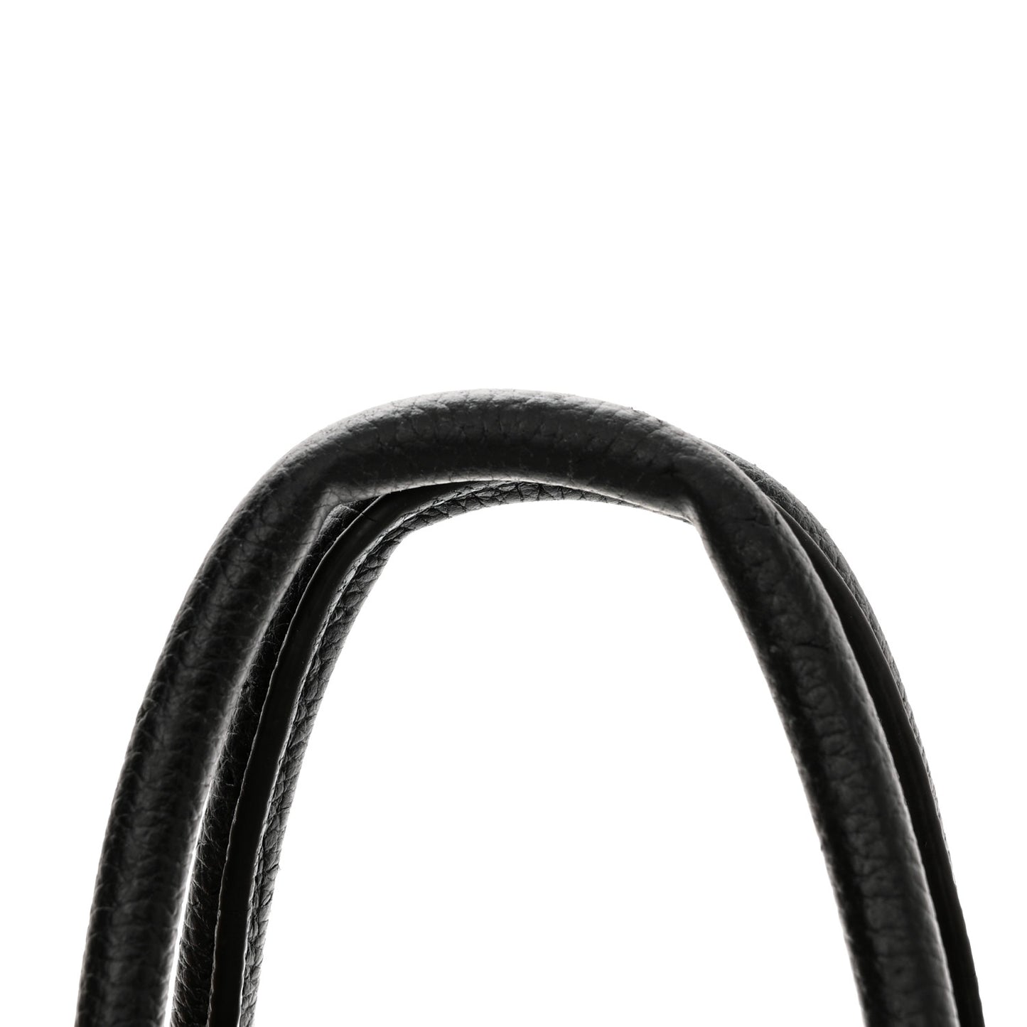 Drummed Calfskin Nano Luggage Black