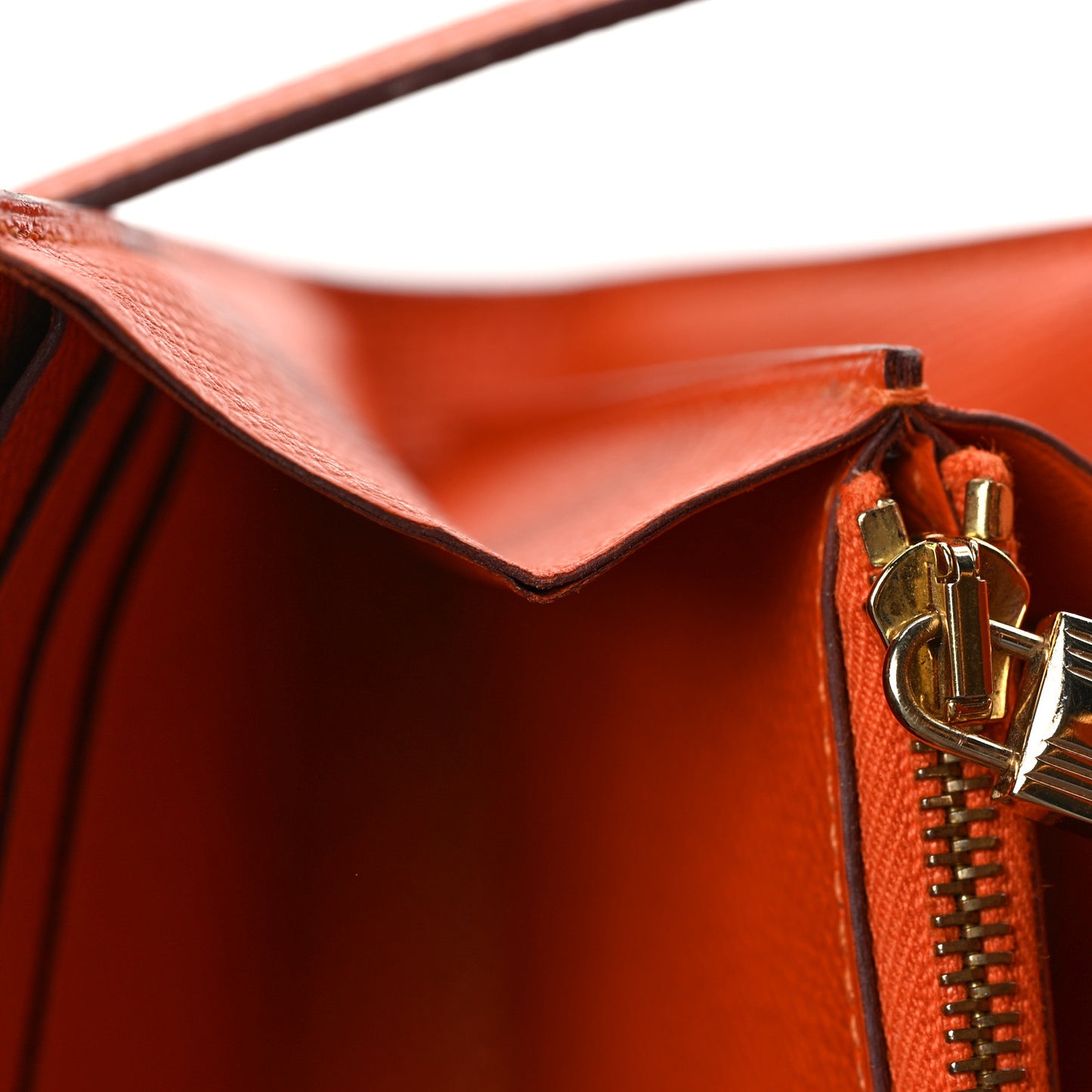 Epsom Kelly Longue Wallet Orange
