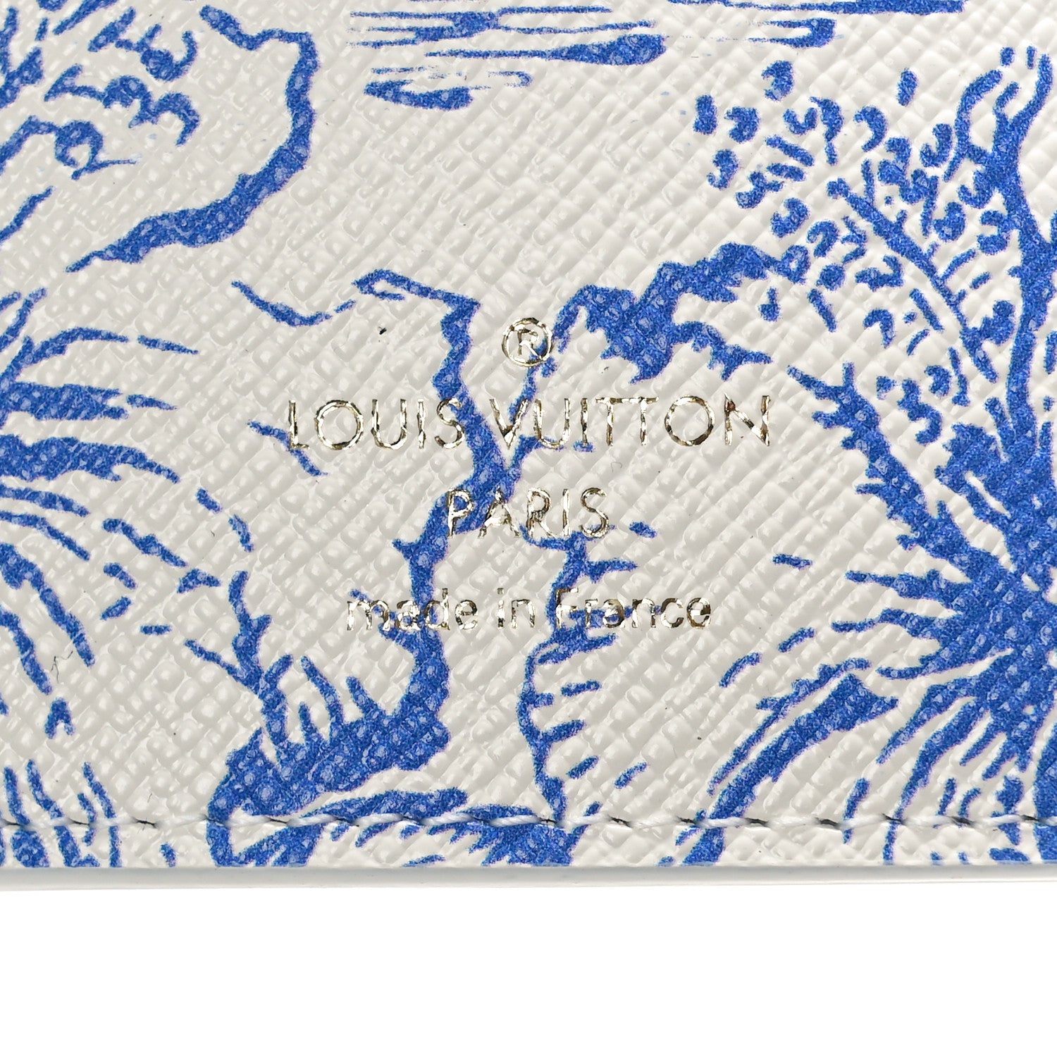 Louis Vuitton Monogram Tiles By The Pool Victorine Wallet Blue 6 of 8