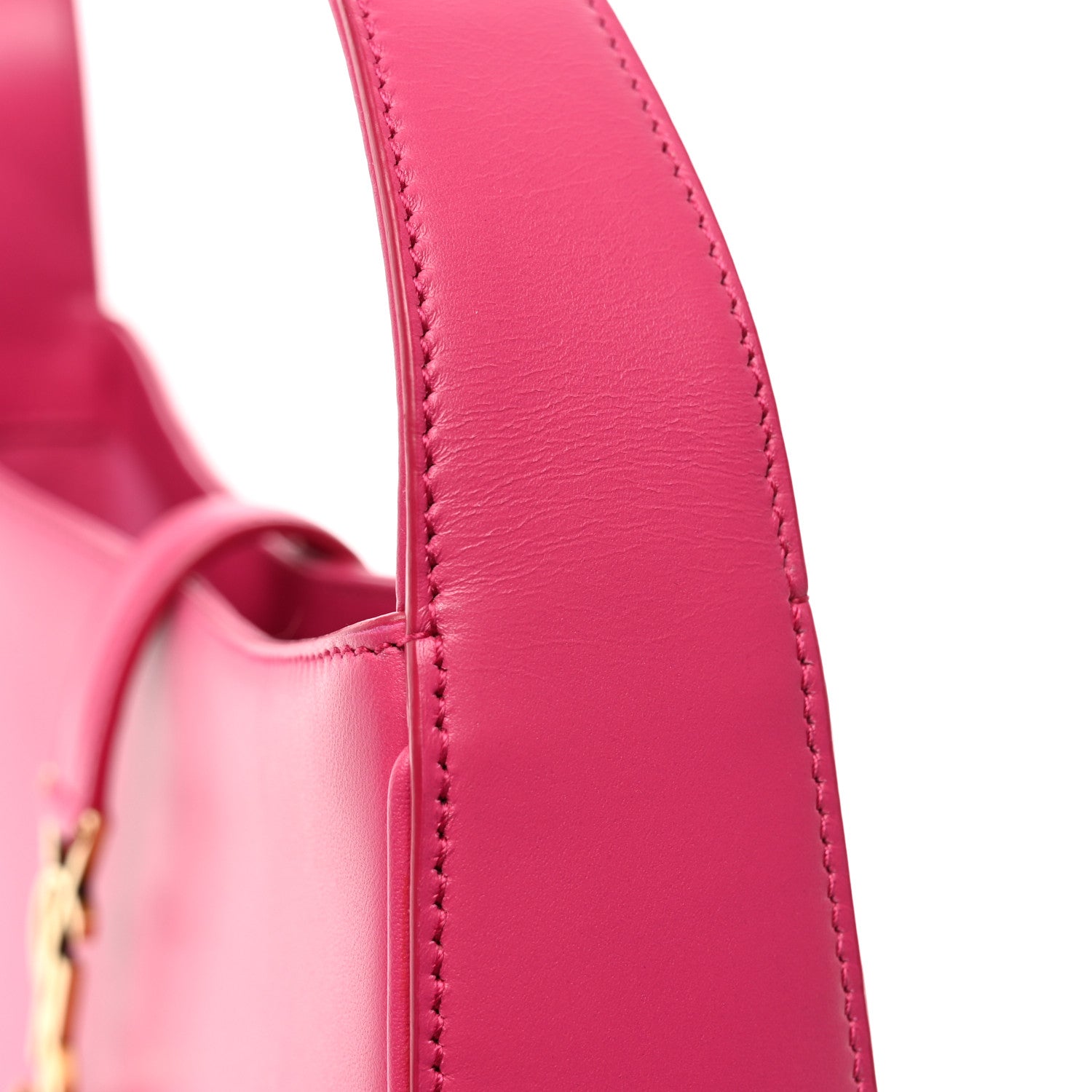 Saint Laurent Smooth Calfskin Le 5 A 7 Hobo Bubblegum 9 of 9