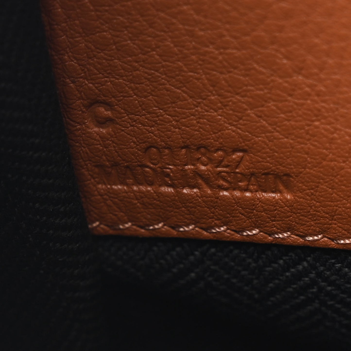 Calfskin Small Hammock Shoulder Bag Tan