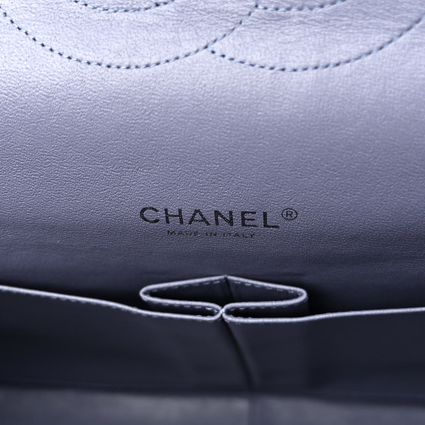 Lambskin Quilted Maxi Double Flap Light Purple