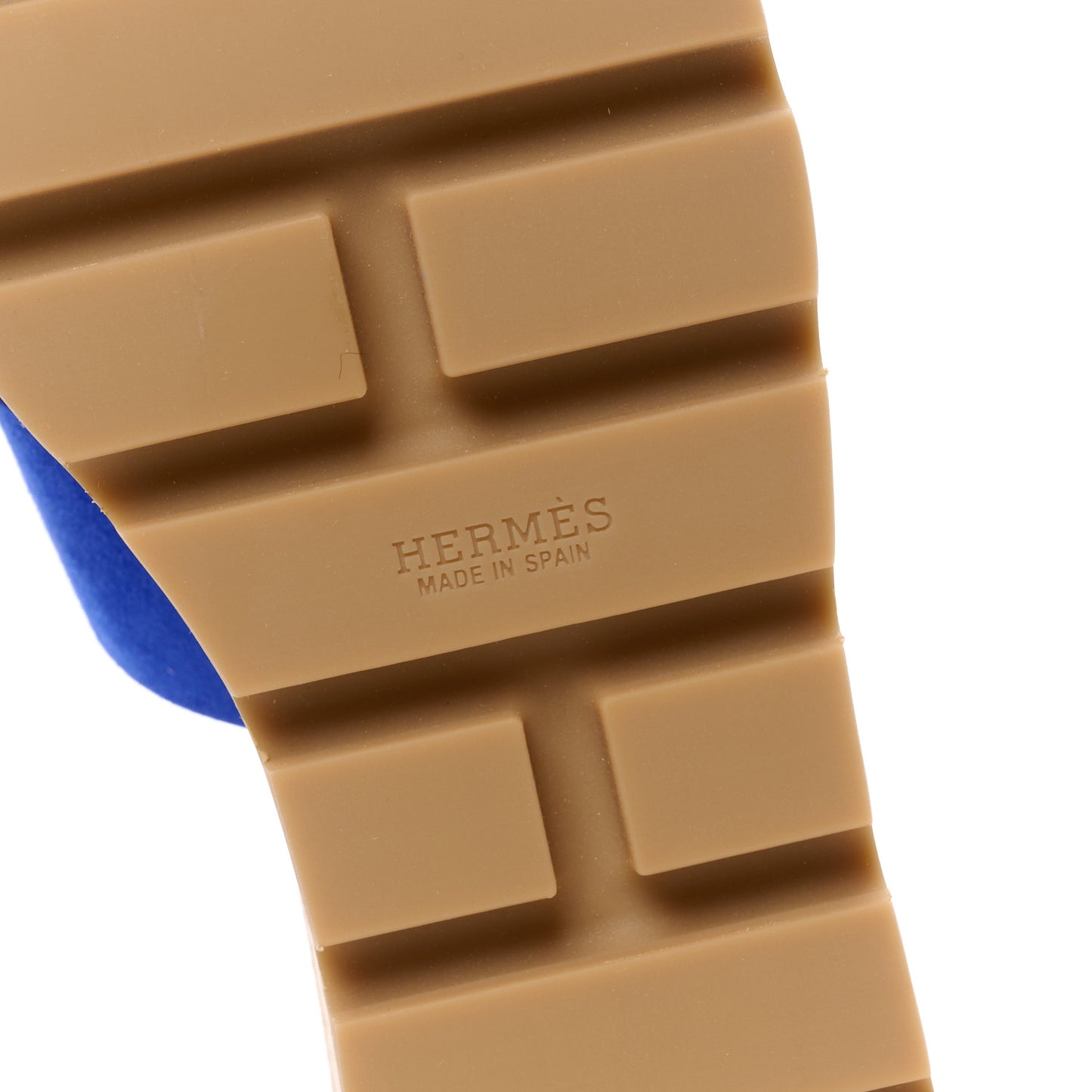 Suede Goatskin Cork Eze 30 Sandals 36 Bleu Ocean