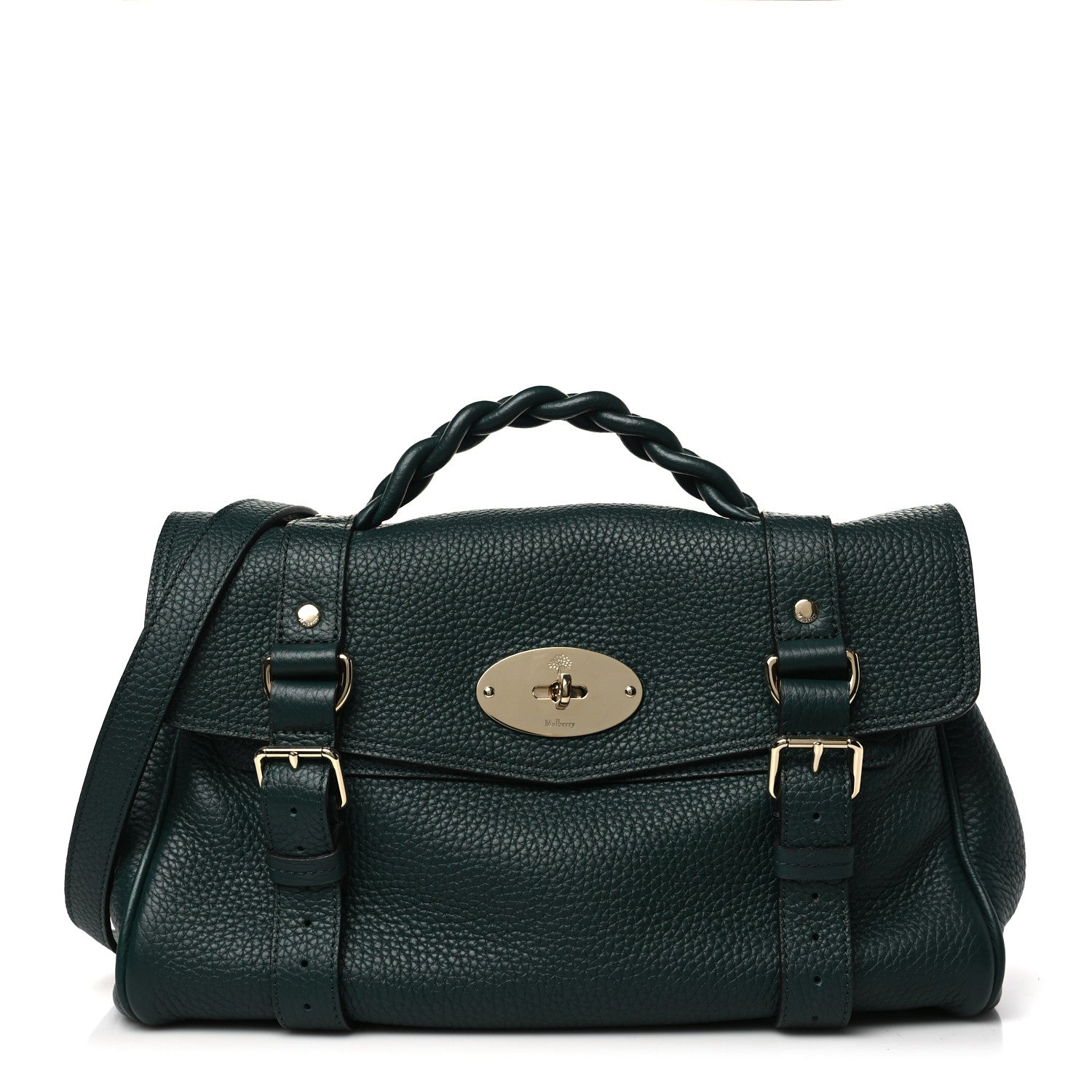 Mulberry Heavy Grain Medium Alexa Mulberry Green 1 of 9