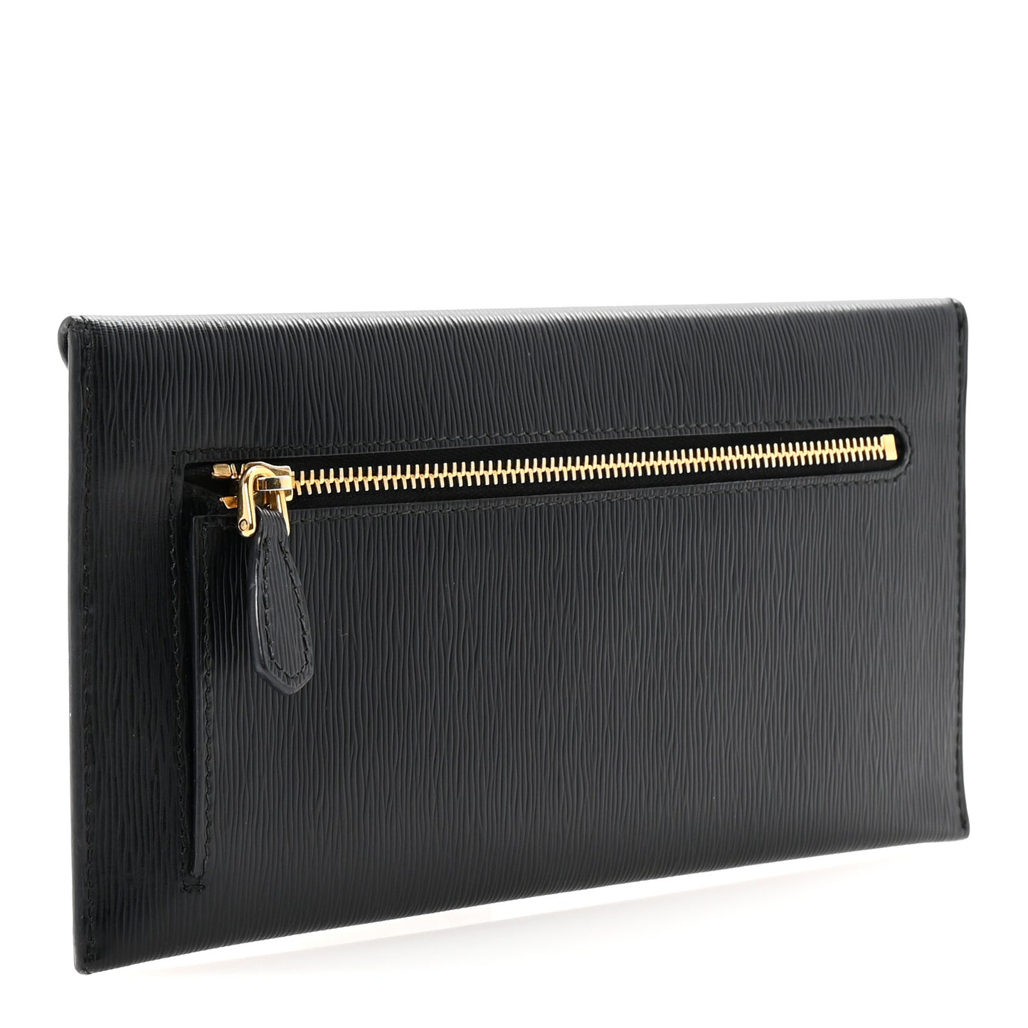 Vitello Move Envelope Wallet Black