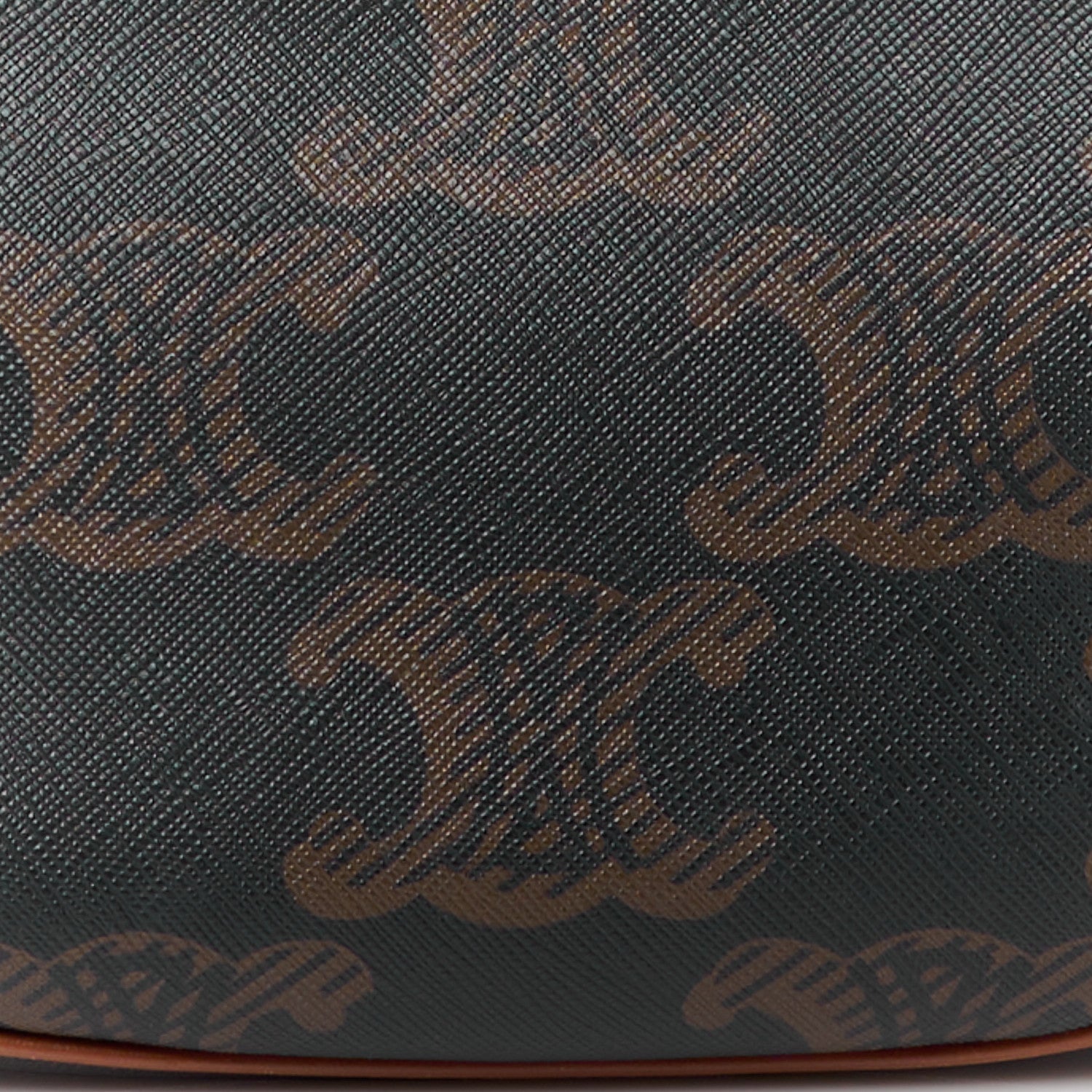 Celine Triomphe Canvas XL Calfskin Ava Triomphe Shoulder Bag Tan 9 of 16