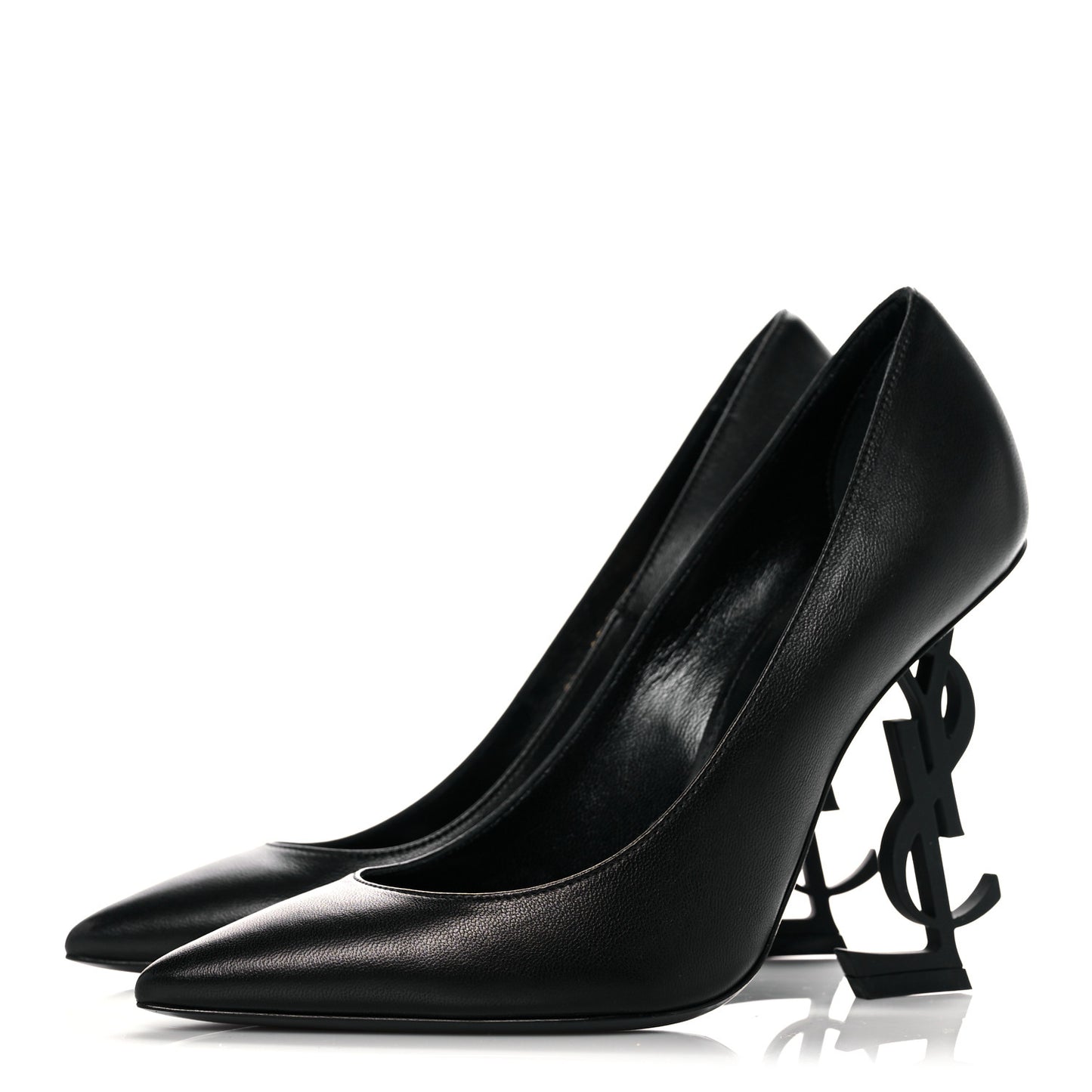 Calfskin Opyum 110 Pumps 35.5 Black