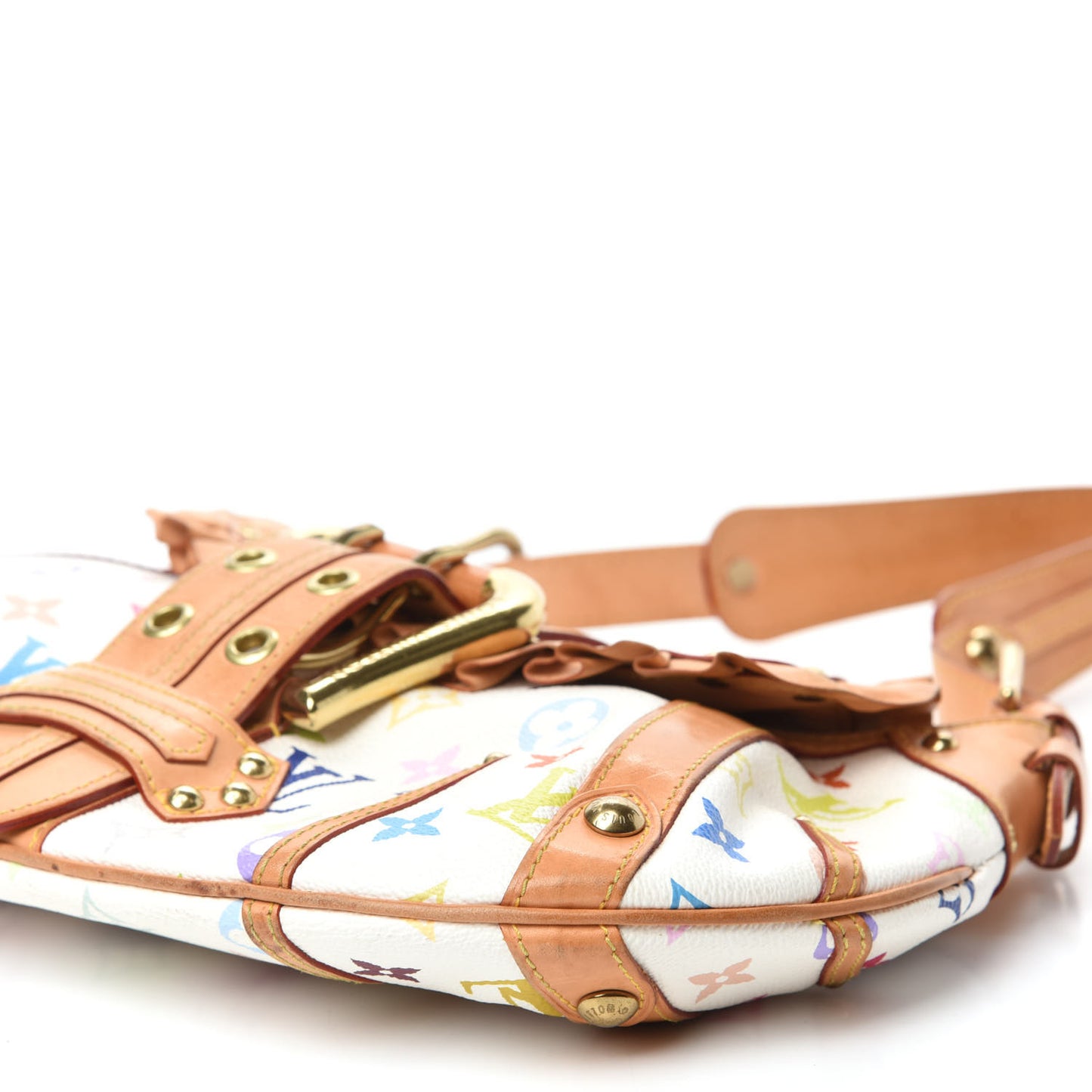 Monogram Multicolor Leonor White
