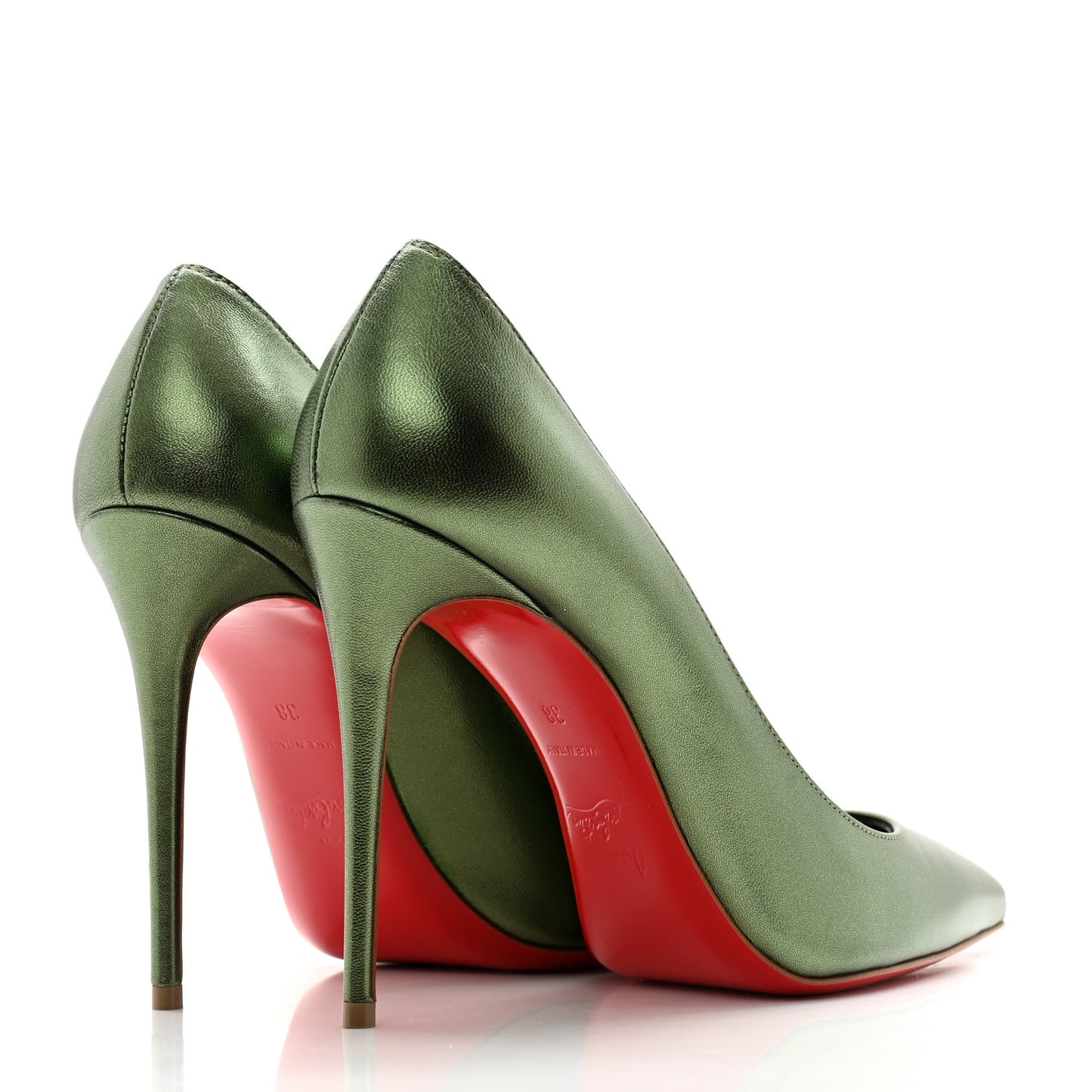 Metallic Nappa Kate 100 Pumps 38 Verlaine